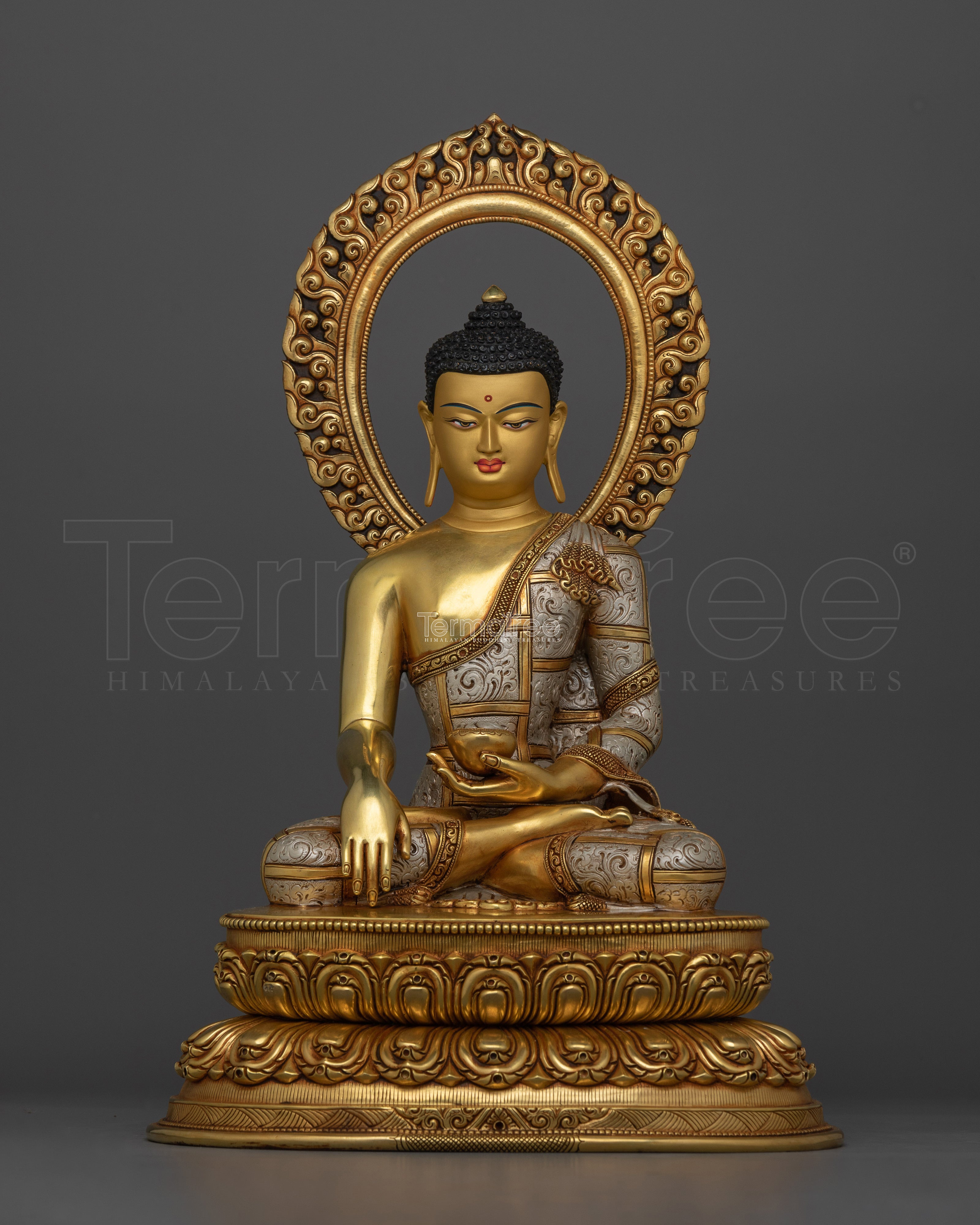 The Shakyamuni Buddha Statue | 15.4-Inch Enlightened Deity for Peaceful Contemplation
