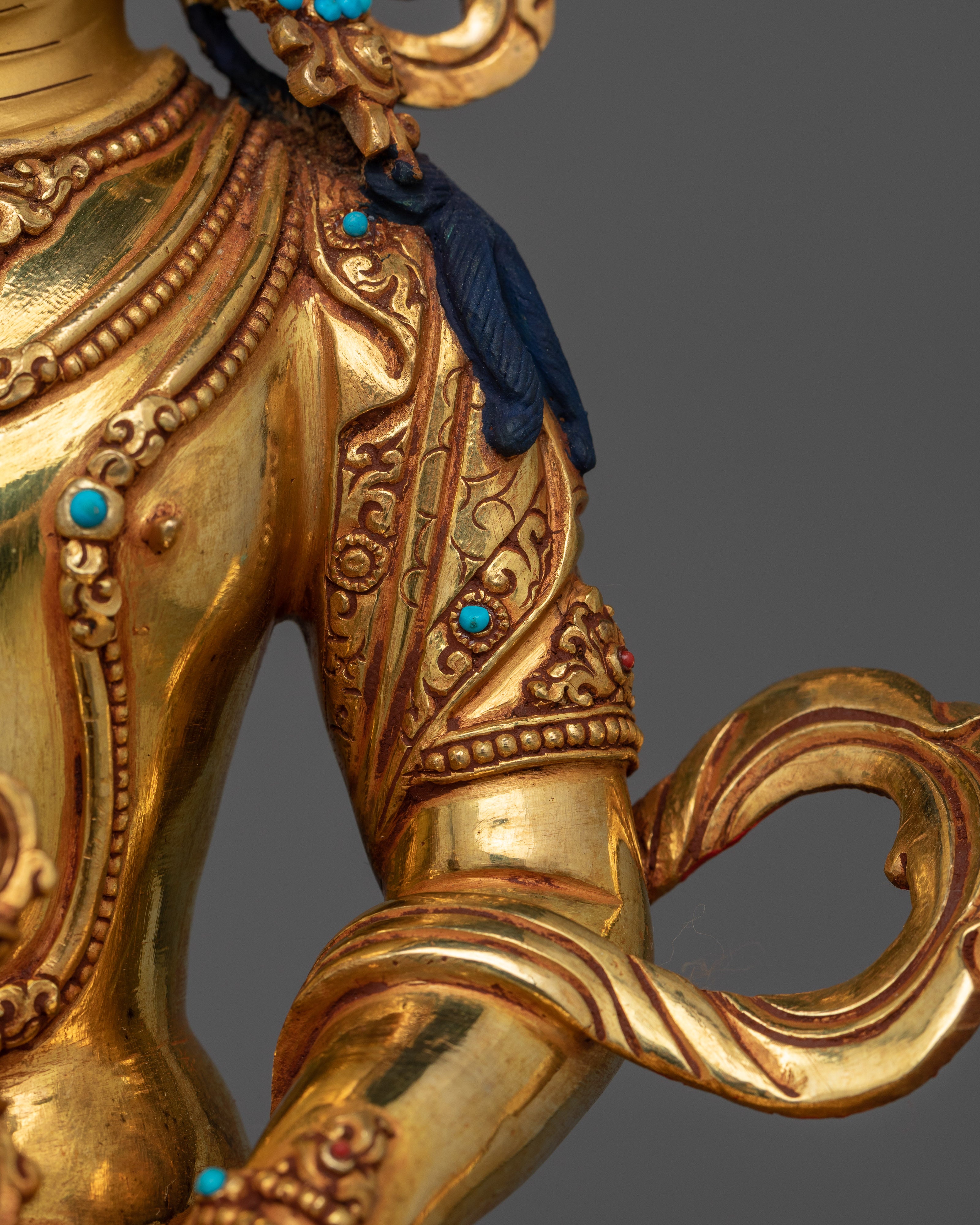 Beautiful Akshobhya "Mitrugpa" Sculpture | Tibetan Buddha Statue of Tranquility