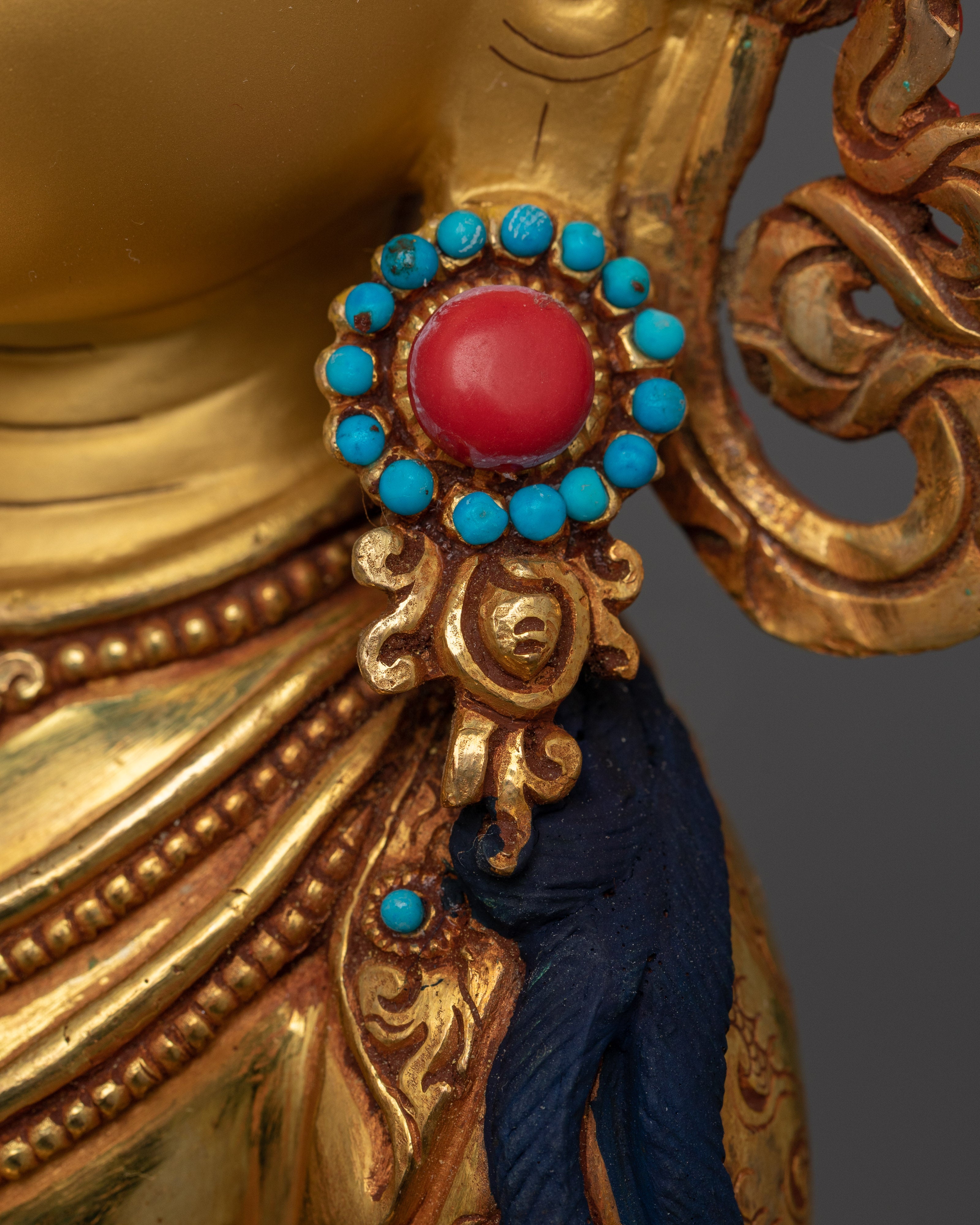 Beautiful Akshobhya "Mitrugpa" Sculpture | Tibetan Buddha Statue of Tranquility