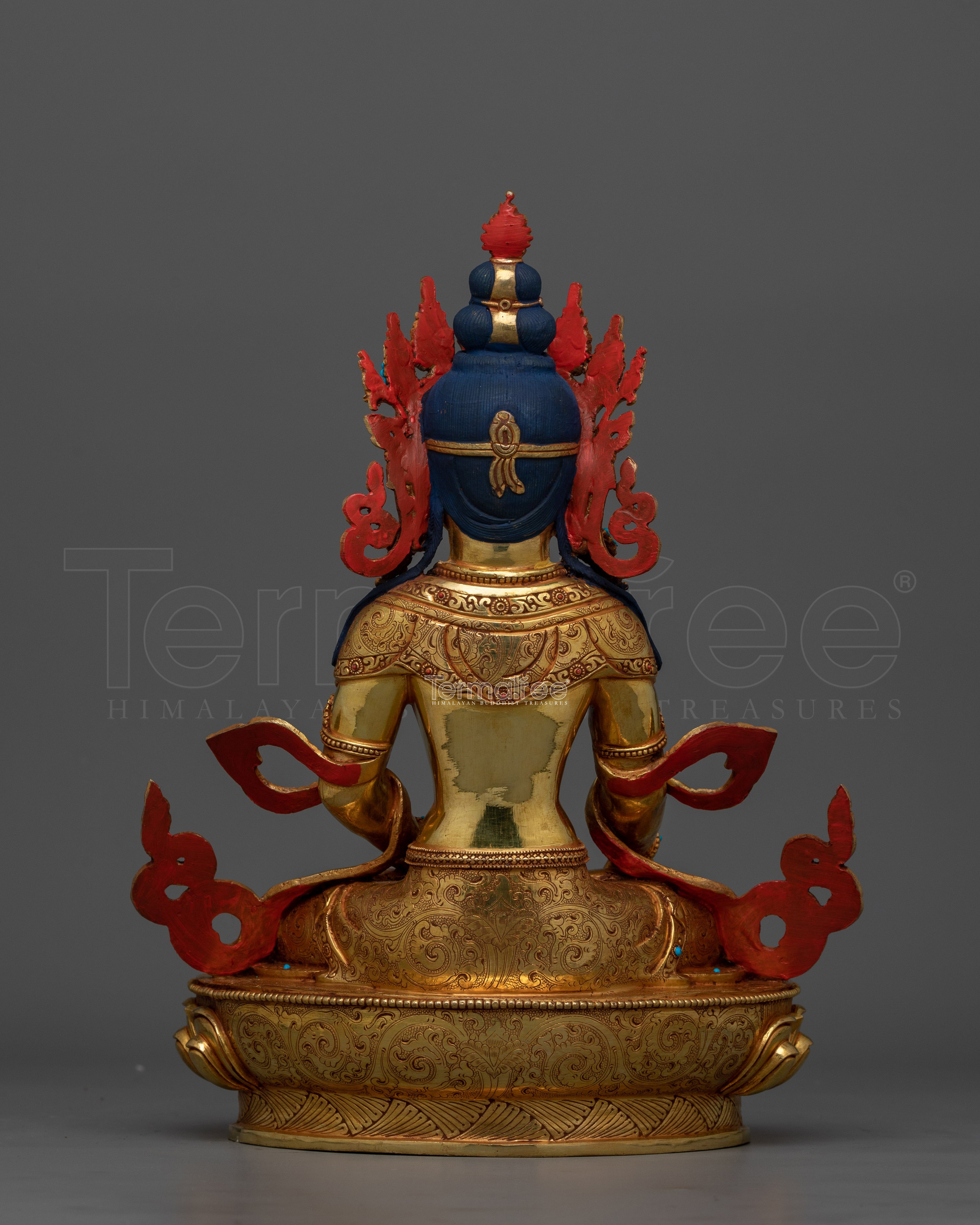 Beautiful Akshobhya "Mitrugpa" Sculpture | Tibetan Buddha Statue of Tranquility