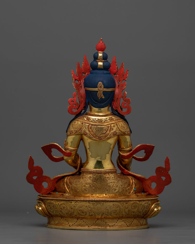 Beautiful Akshobhya "Mitrugpa" Sculpture | Tibetan Buddha Statue of Tranquility