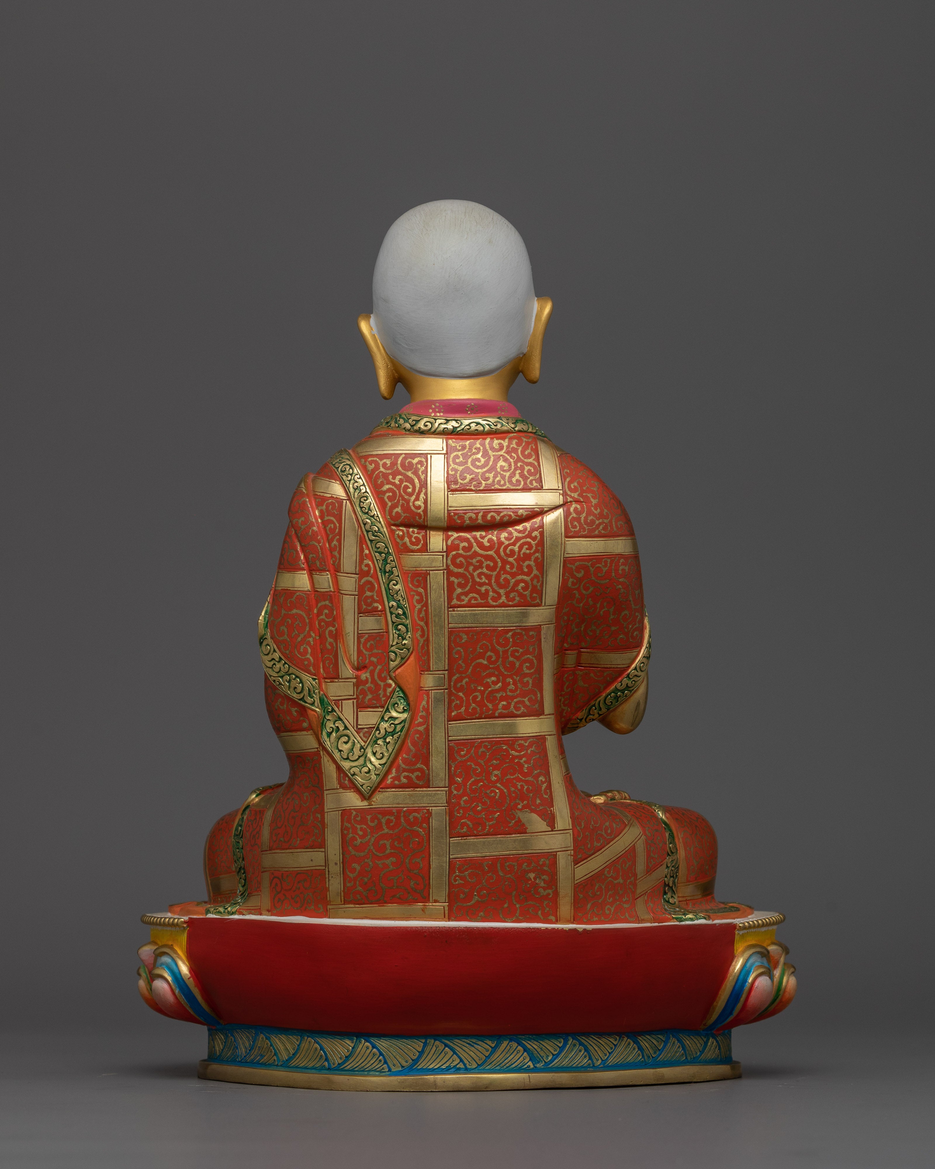 Tsong Khapa Set With His Deciples 