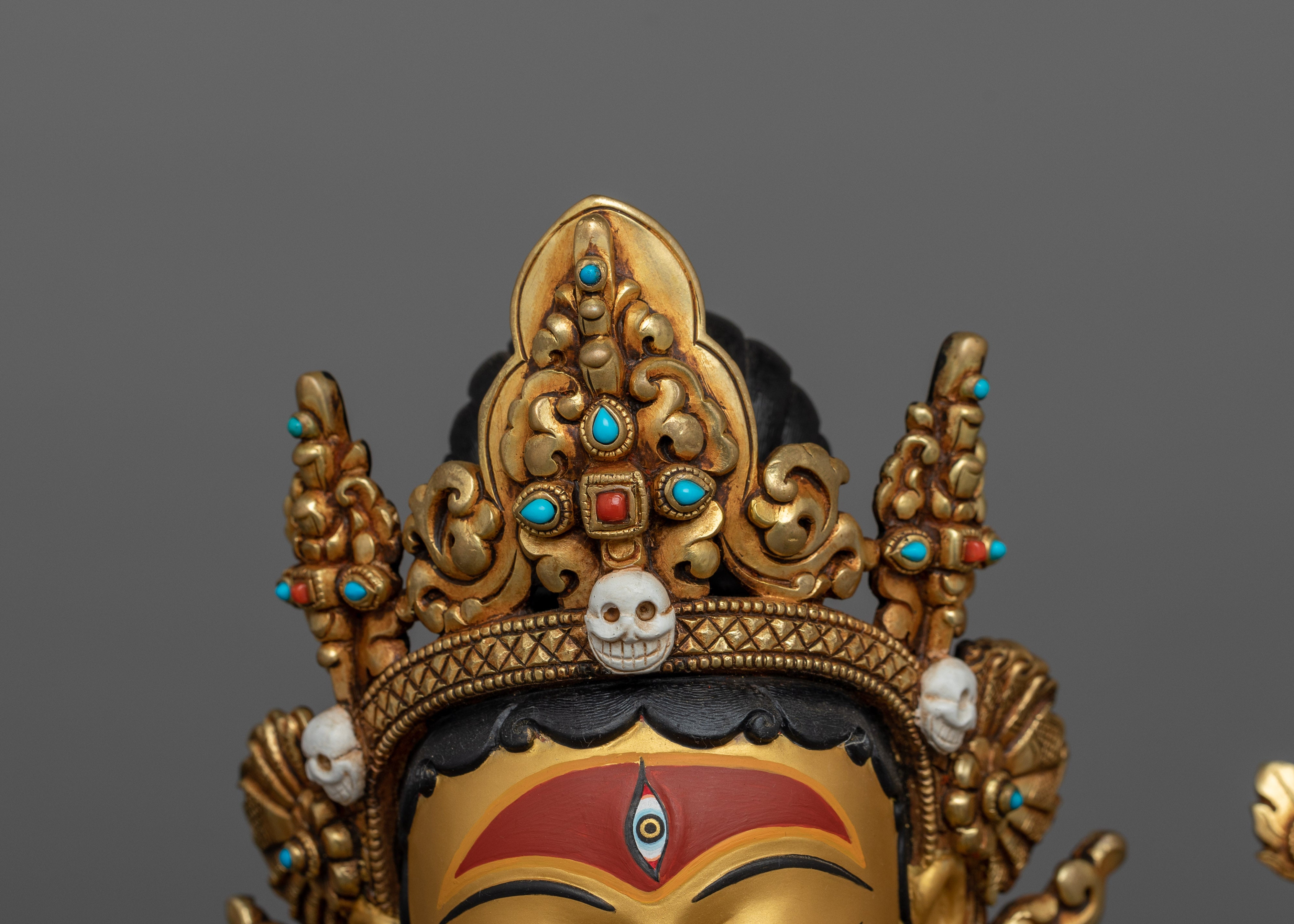 Kumari Statue – May Be Available for Commission | Sacred Nepali Living Goddess