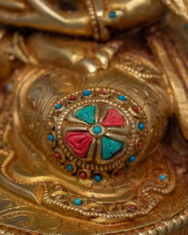 Eternal Life Amitayus | Handcrafted Tibetan Buddha Statue