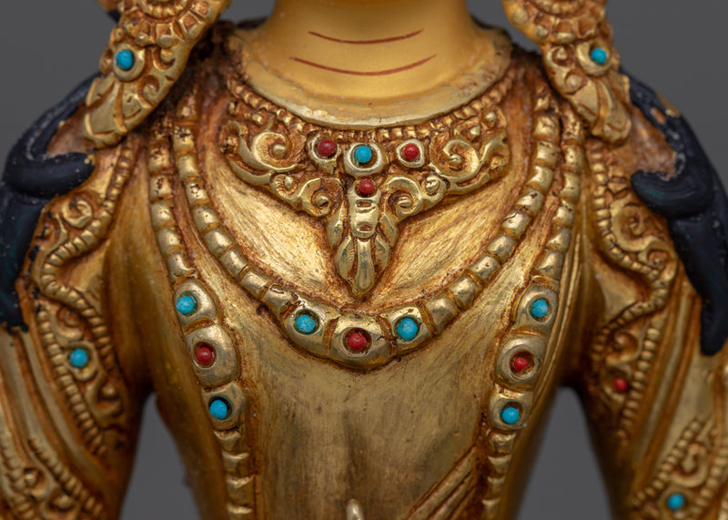 Eternal Life Amitayus | Handcrafted Tibetan Buddha Statue