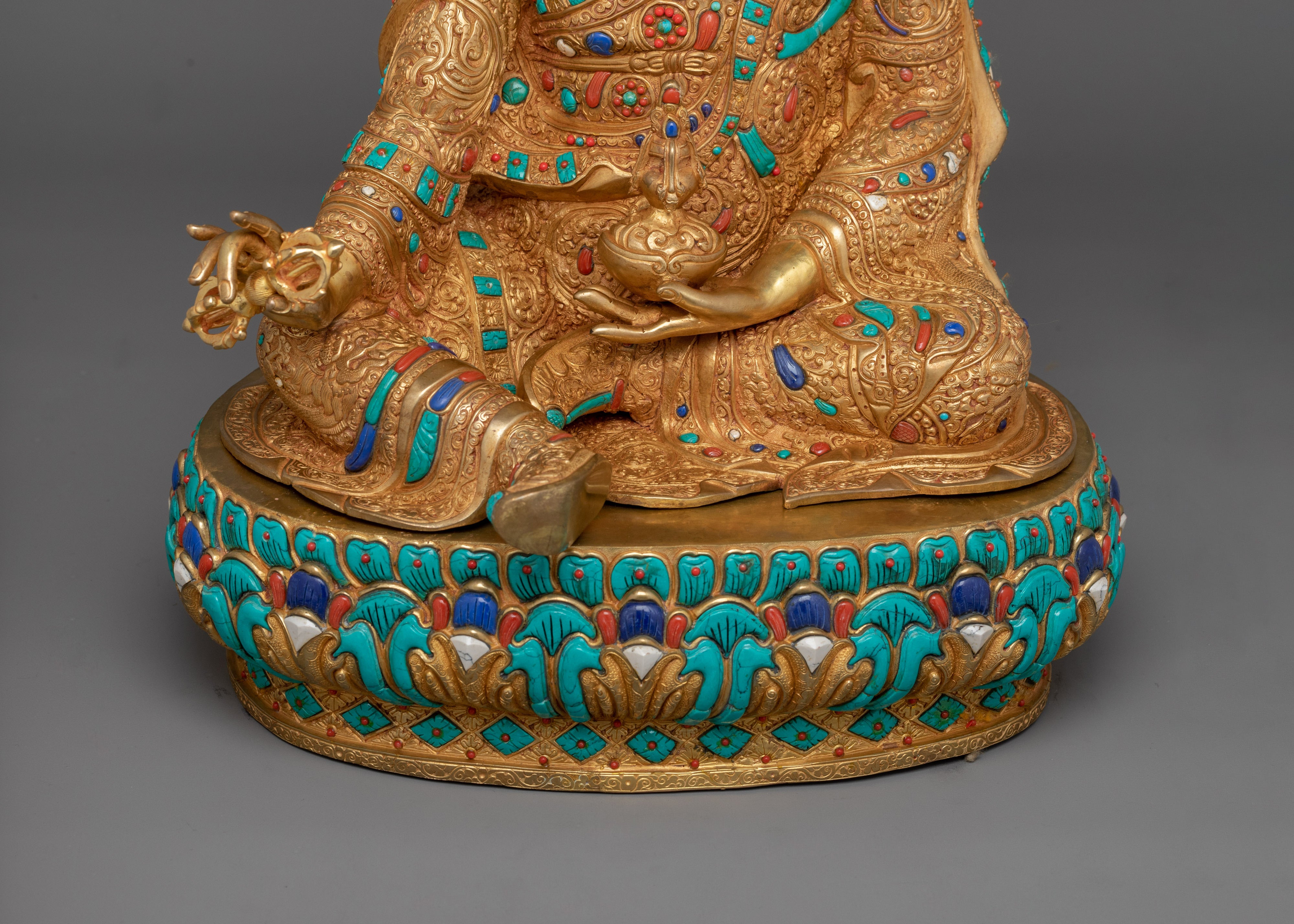 Guru Rinpoche Vajra Master Statue | Lotus Born Guru