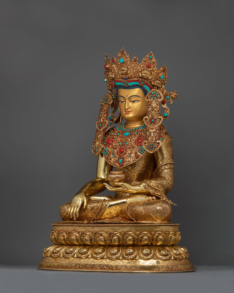 crown-shakyamuni-enlightenment-buddha