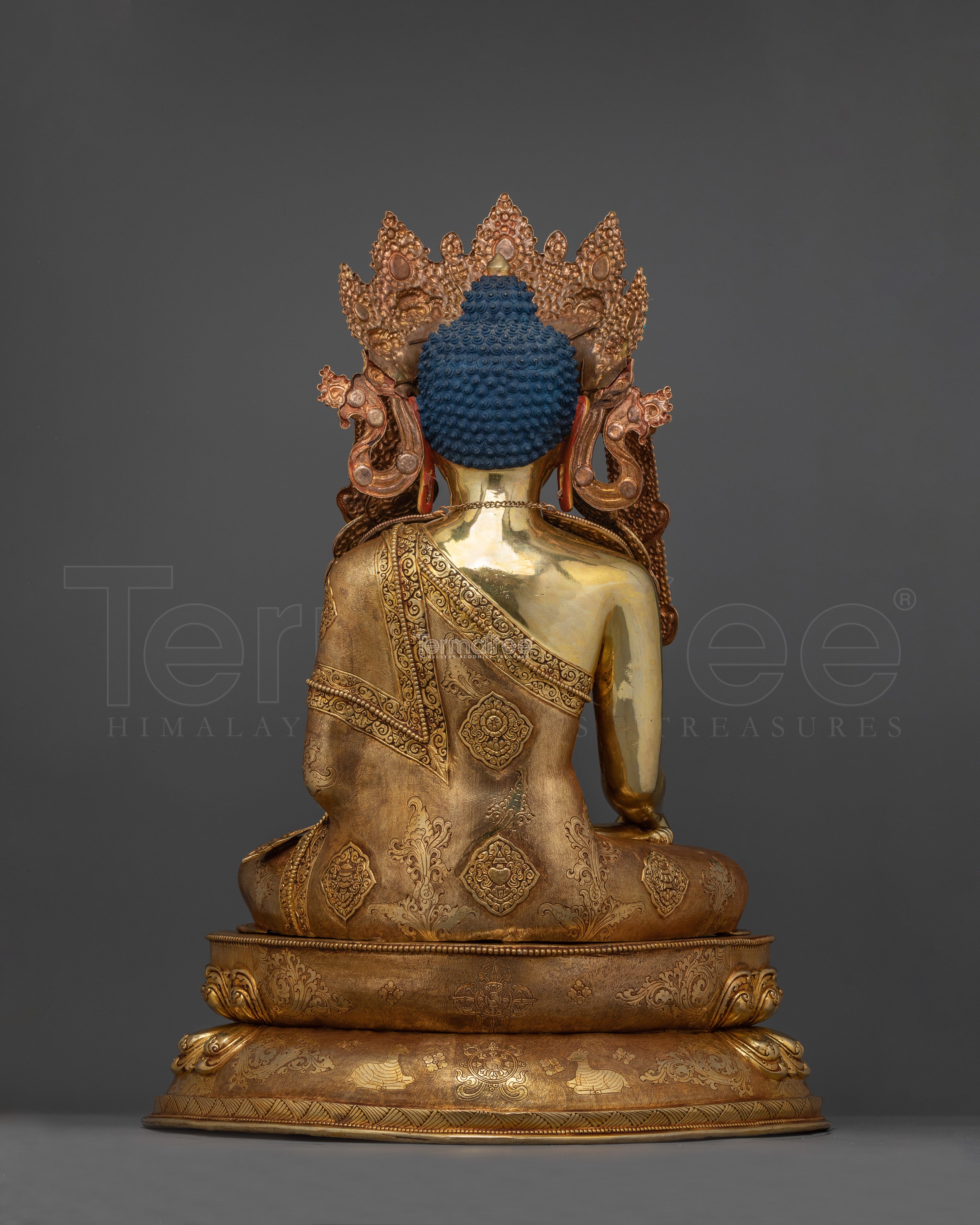 Crown Shakyamuni Enlightenment Buddha | Royal Buddha of Enlightenment and Wisdom