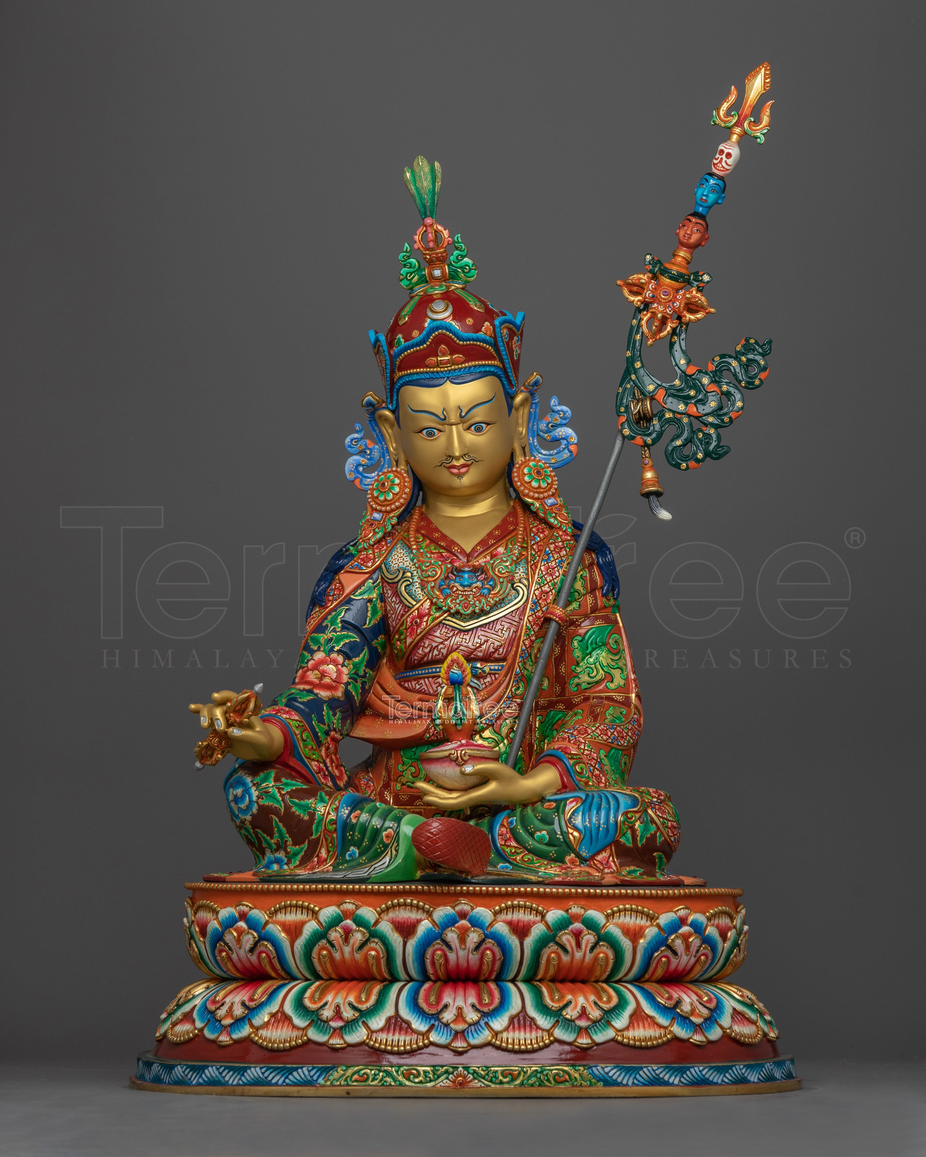 Sacred Guru Padmasambhava Statue | Embodiment of Enlightenment