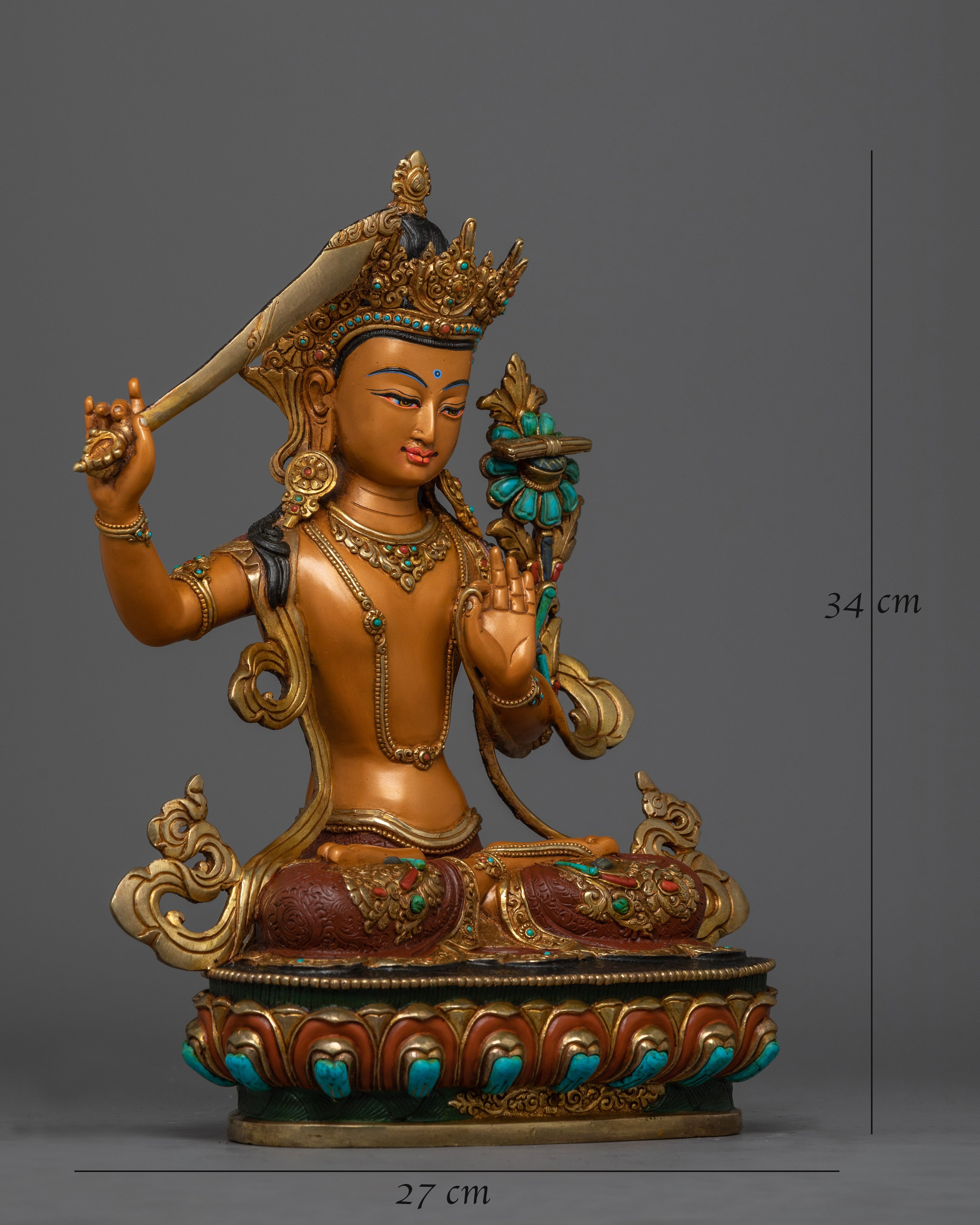Buddha Manjushri Statue 