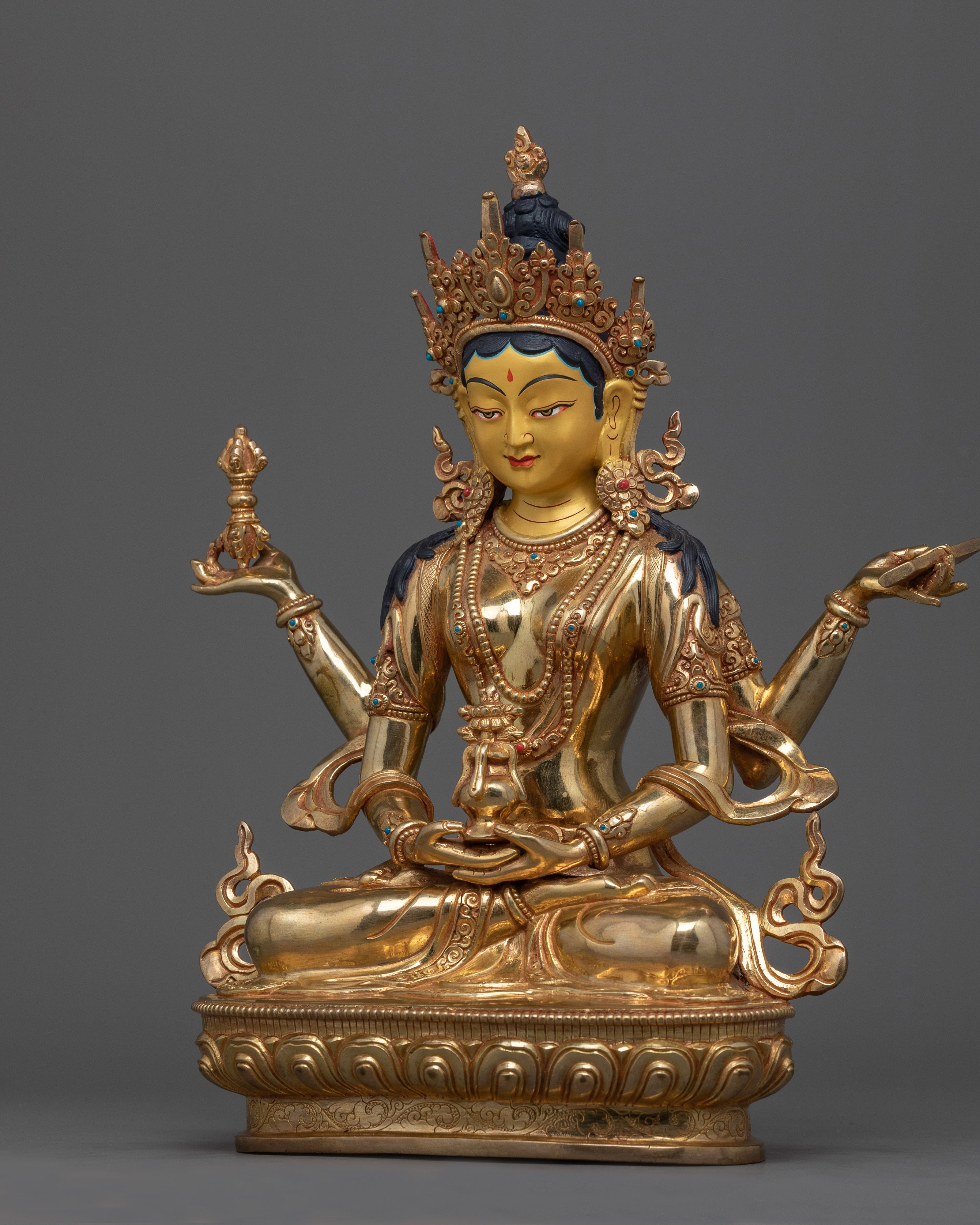Tibetan Goddess Prajnaparamita Statue | Symbol of Knowledge and Compassion