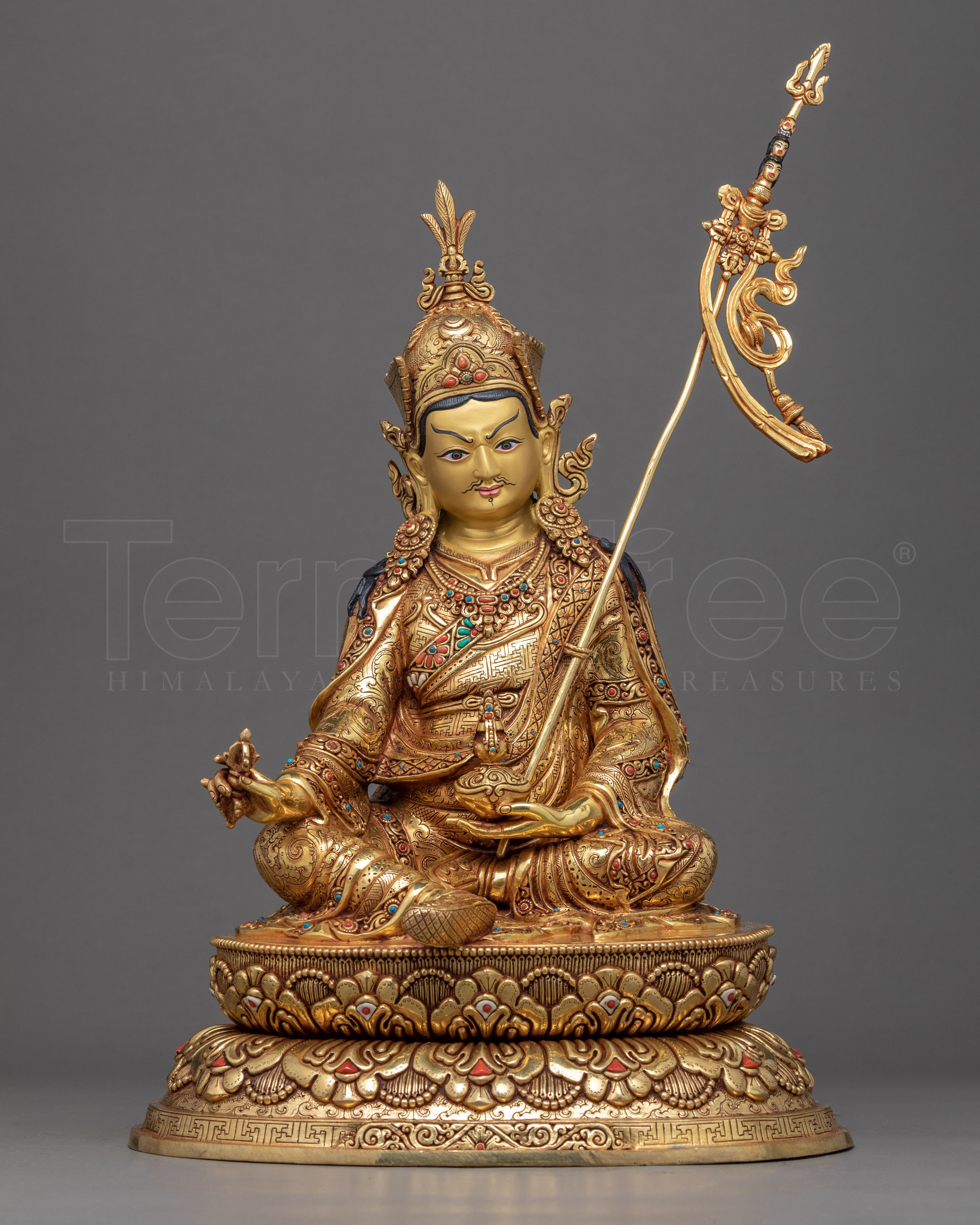 Guru Padmasambhava Art | Traditional Hand Crafted Statue
