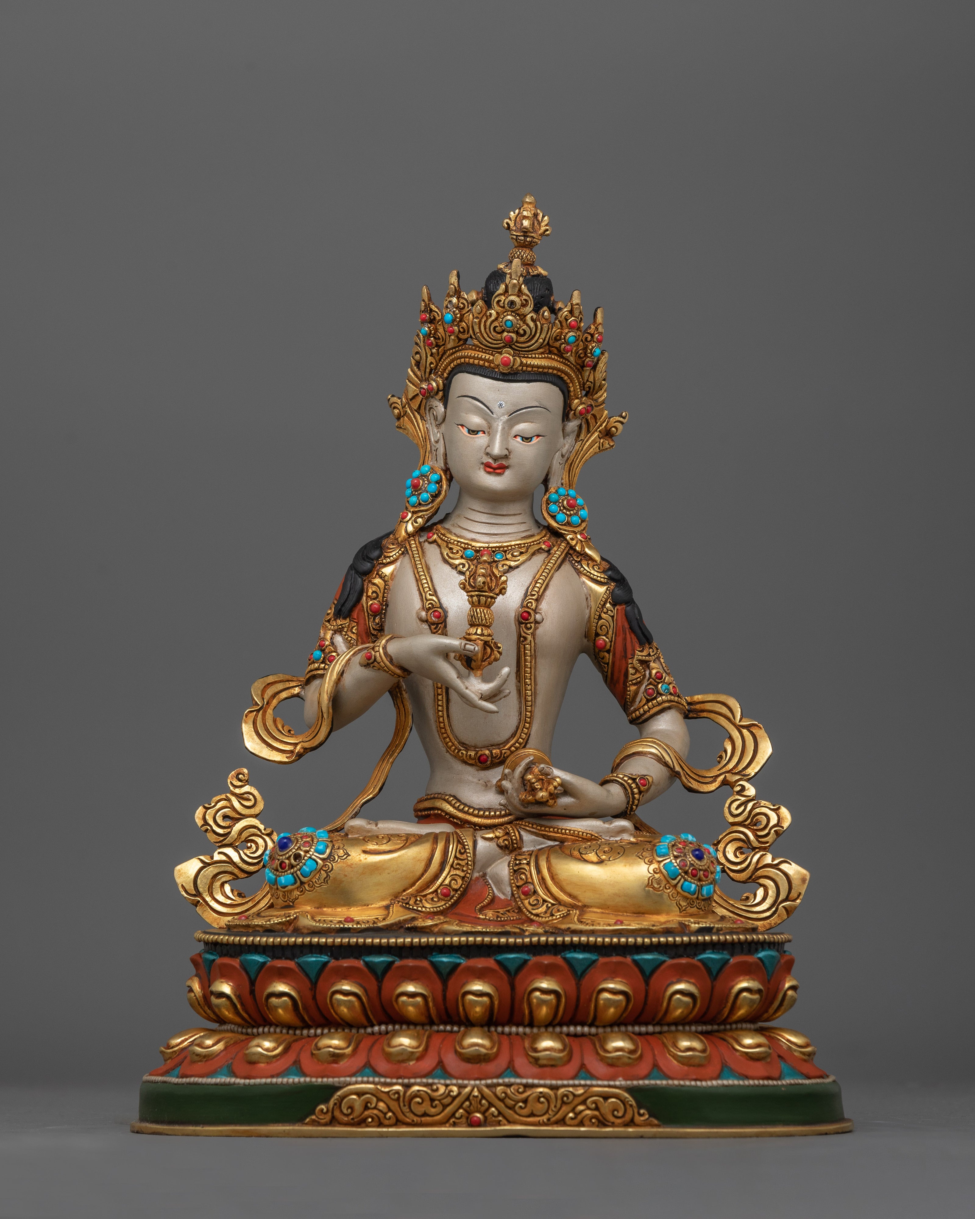 Vajrasattva Purification Deity Statue | Handcrafted Enlightened Deity