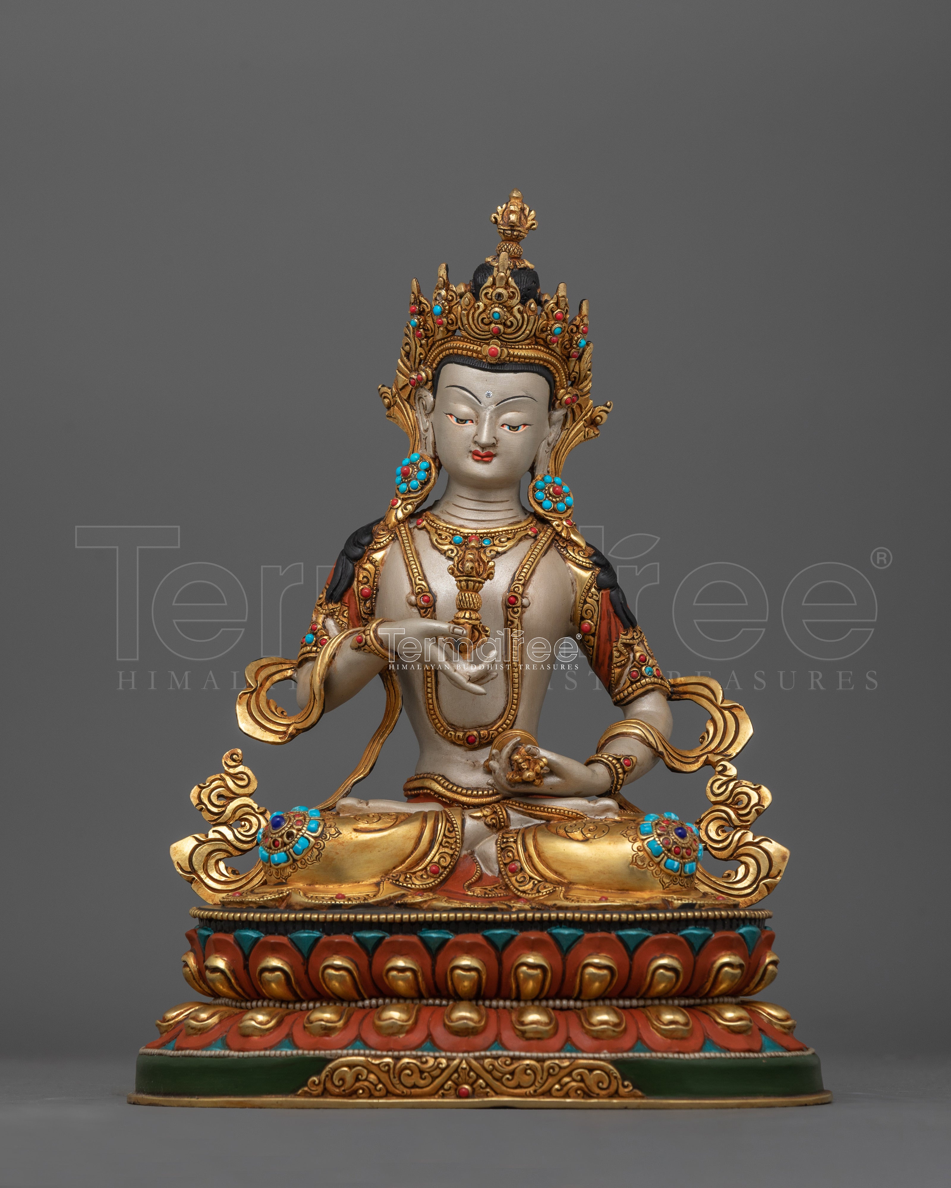 Vajrasattva Purification Deity Statue | Handcrafted Enlightened Deity