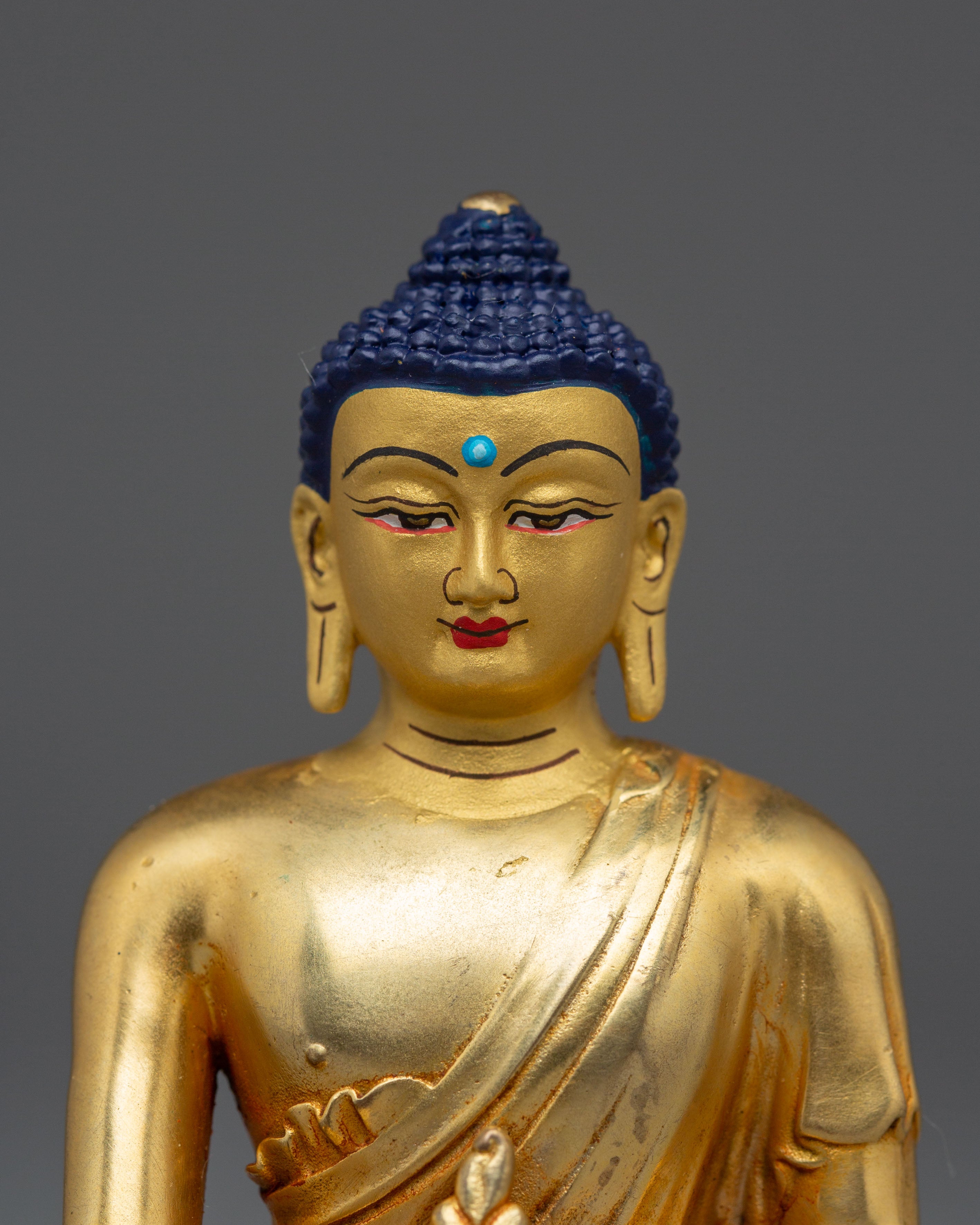 Spiritual Healer Medicine Buddha Icon | Healing Deity