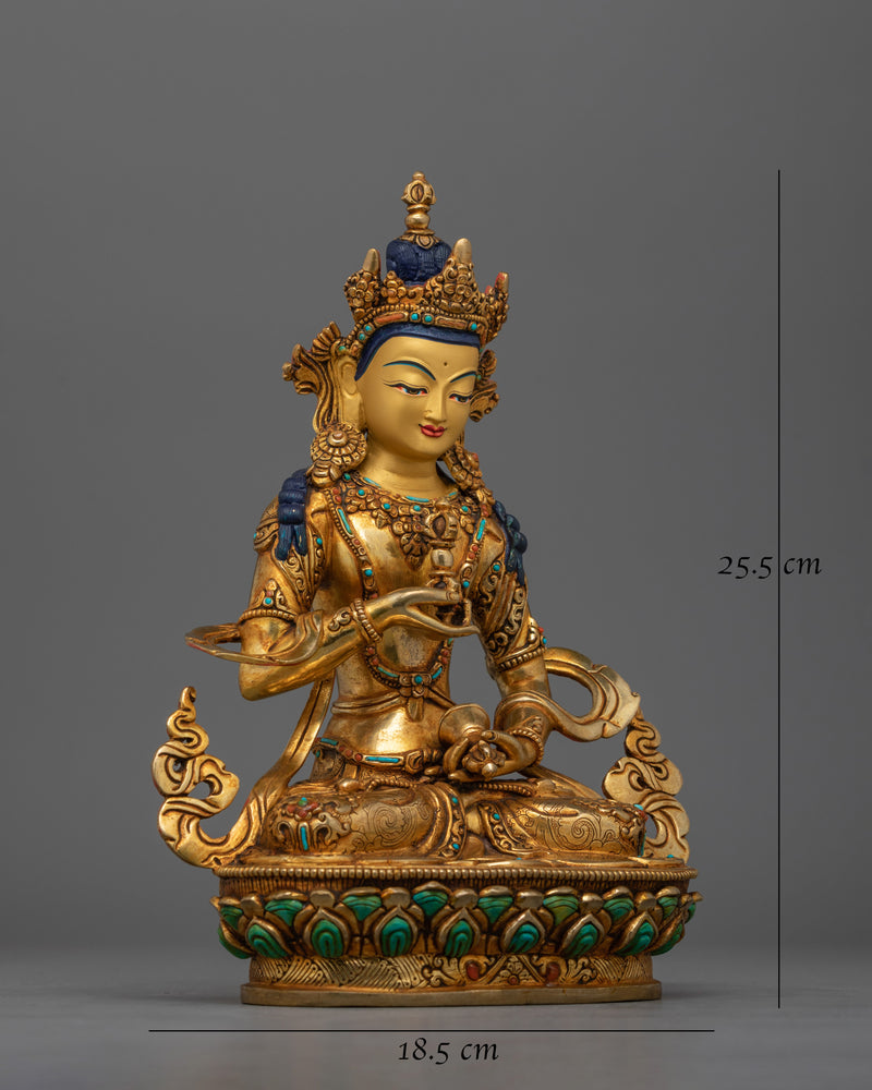 Traditional Buddhist Vajrasattva Statue 
