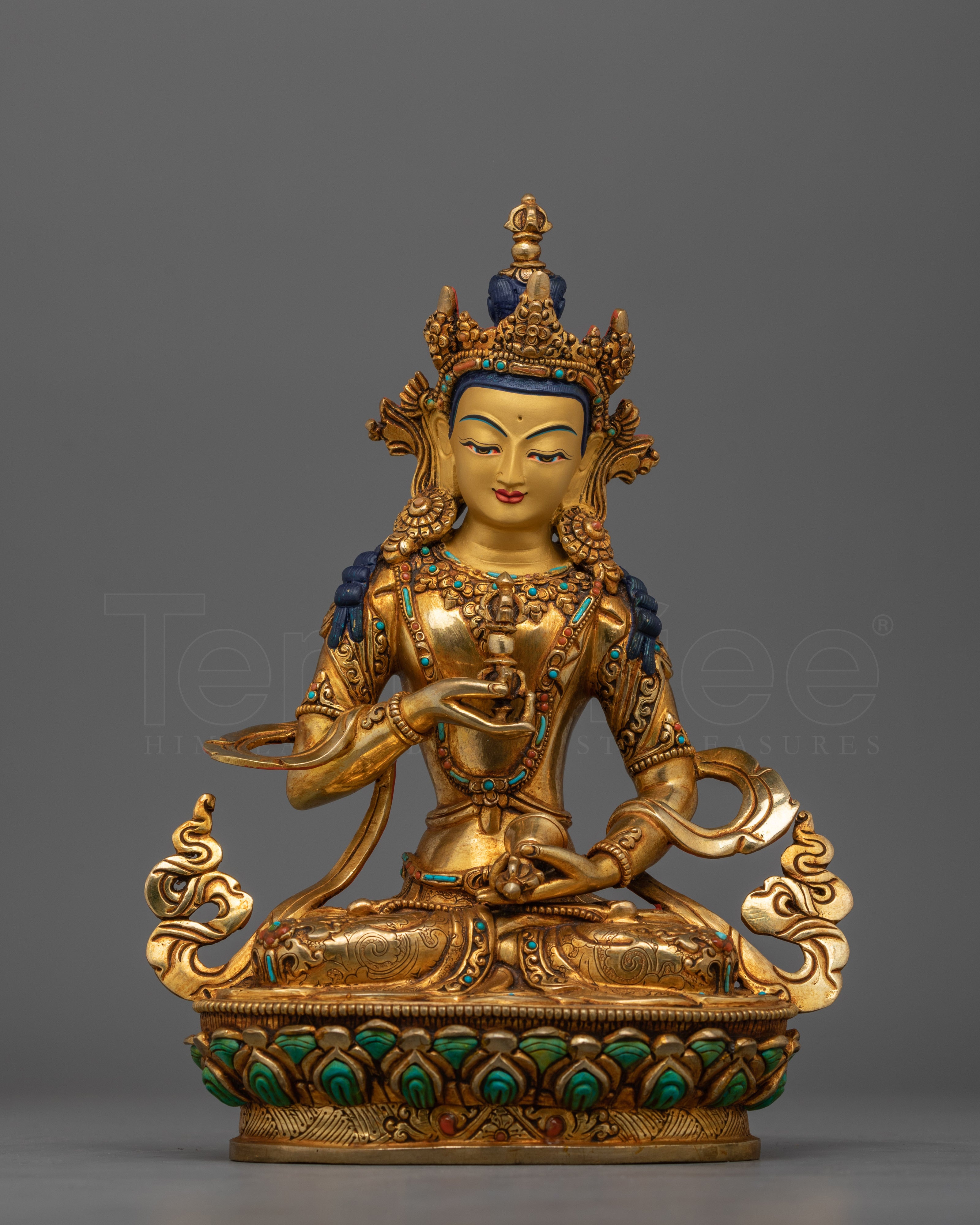 Traditional Buddhist Vajrasattva Statue | Divine Figurine for Spiritual Cleansing
