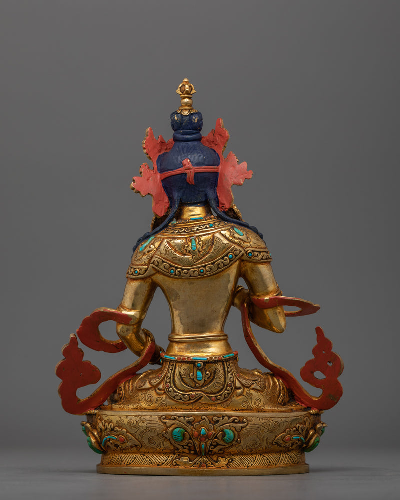 Traditional Buddhist Vajrasattva Statue | Divine Figurine for Spiritual Cleansing