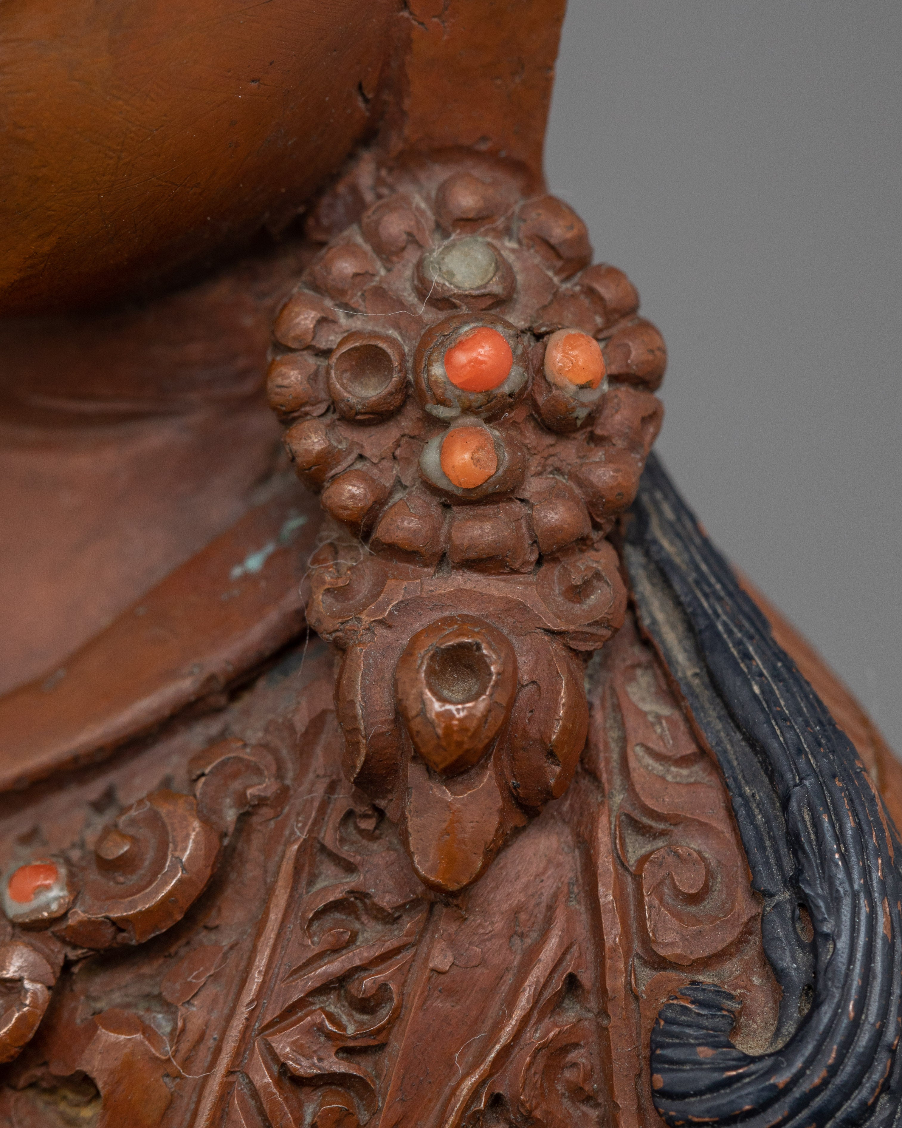 Guru Rinpoche Padmasambhava figurine | Tibetan Buddhist Master for Meditation