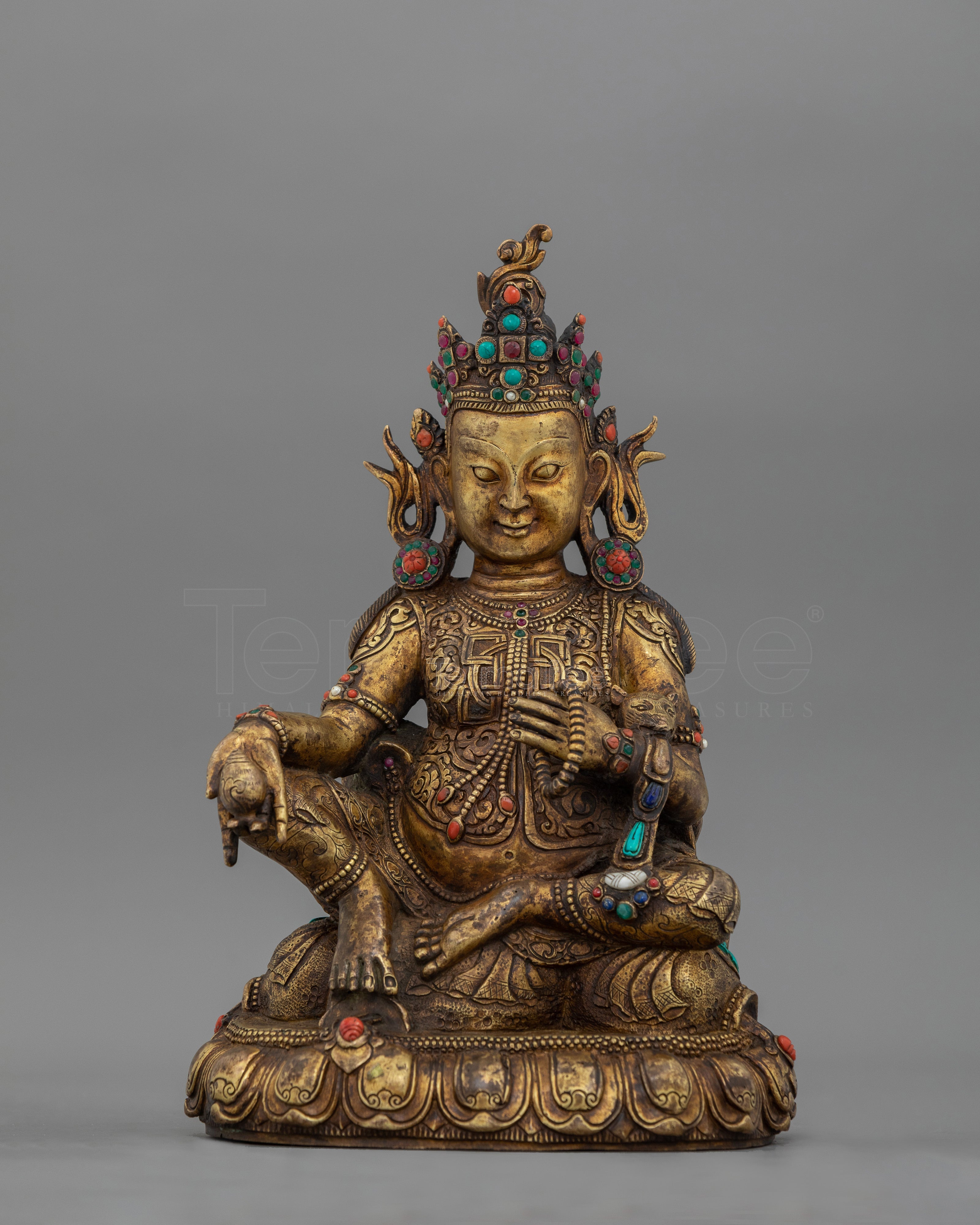 The Abundant Blessings of Dzambhala Figurine | Spirit of Prosperity and Compassion
