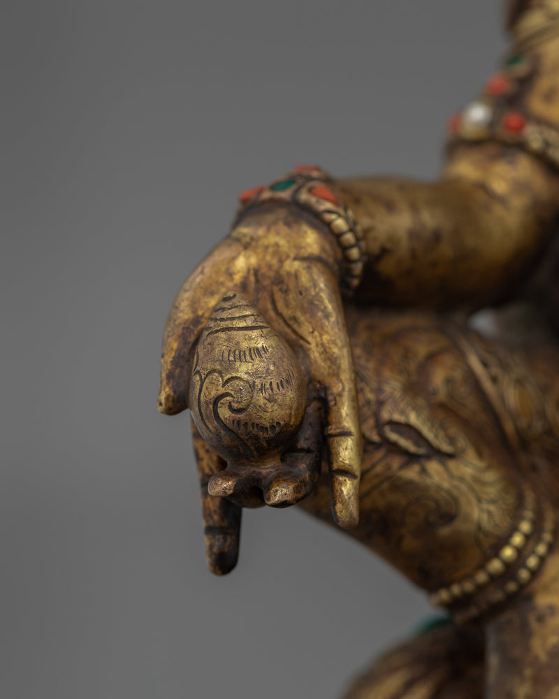 The Abundant Blessings of Dzambhala Figurine | Spirit of Prosperity and Compassion