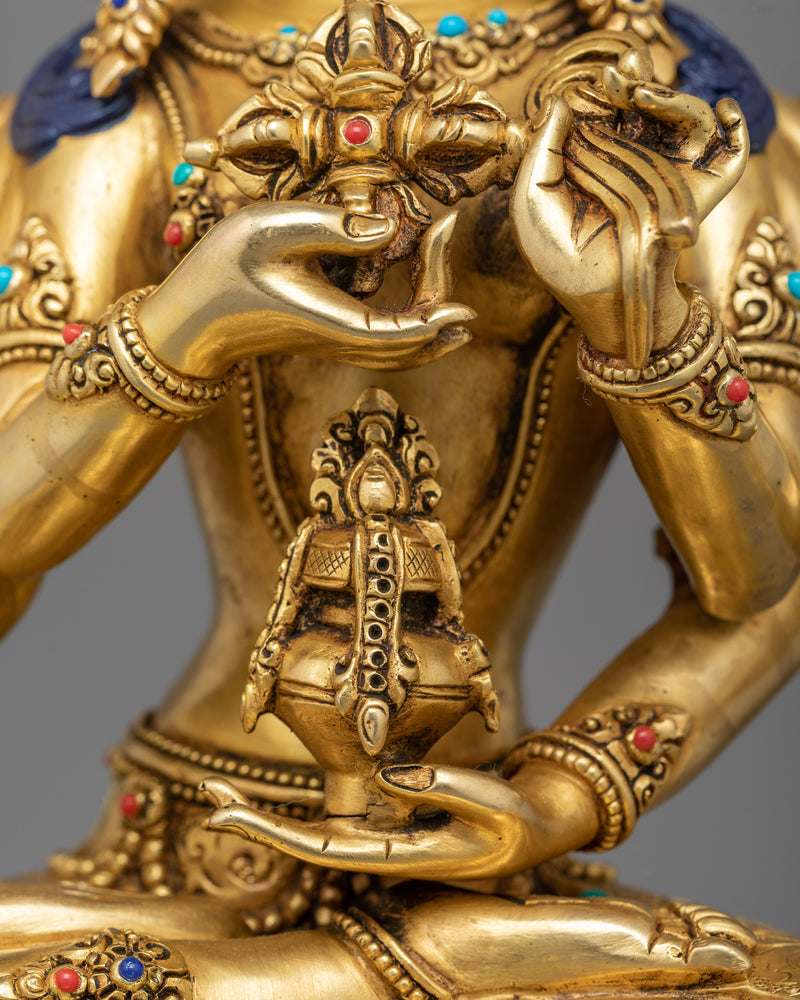 Dakini Golden Namgyalma Statue | Tibetan Symbol of Life Extension