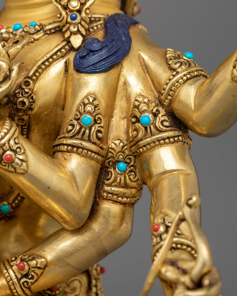 Dakini Golden Namgyalma Statue | Tibetan Symbol of Life Extension