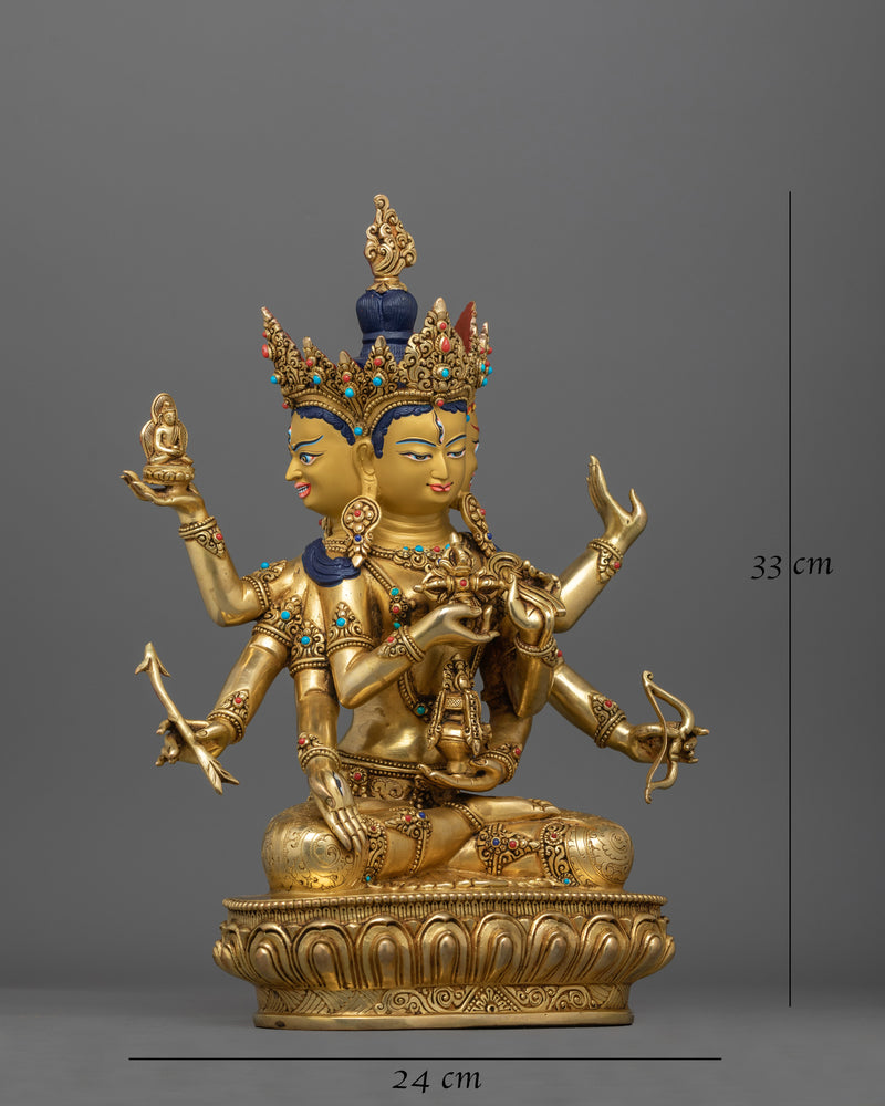 Golden Namgyalma Statue