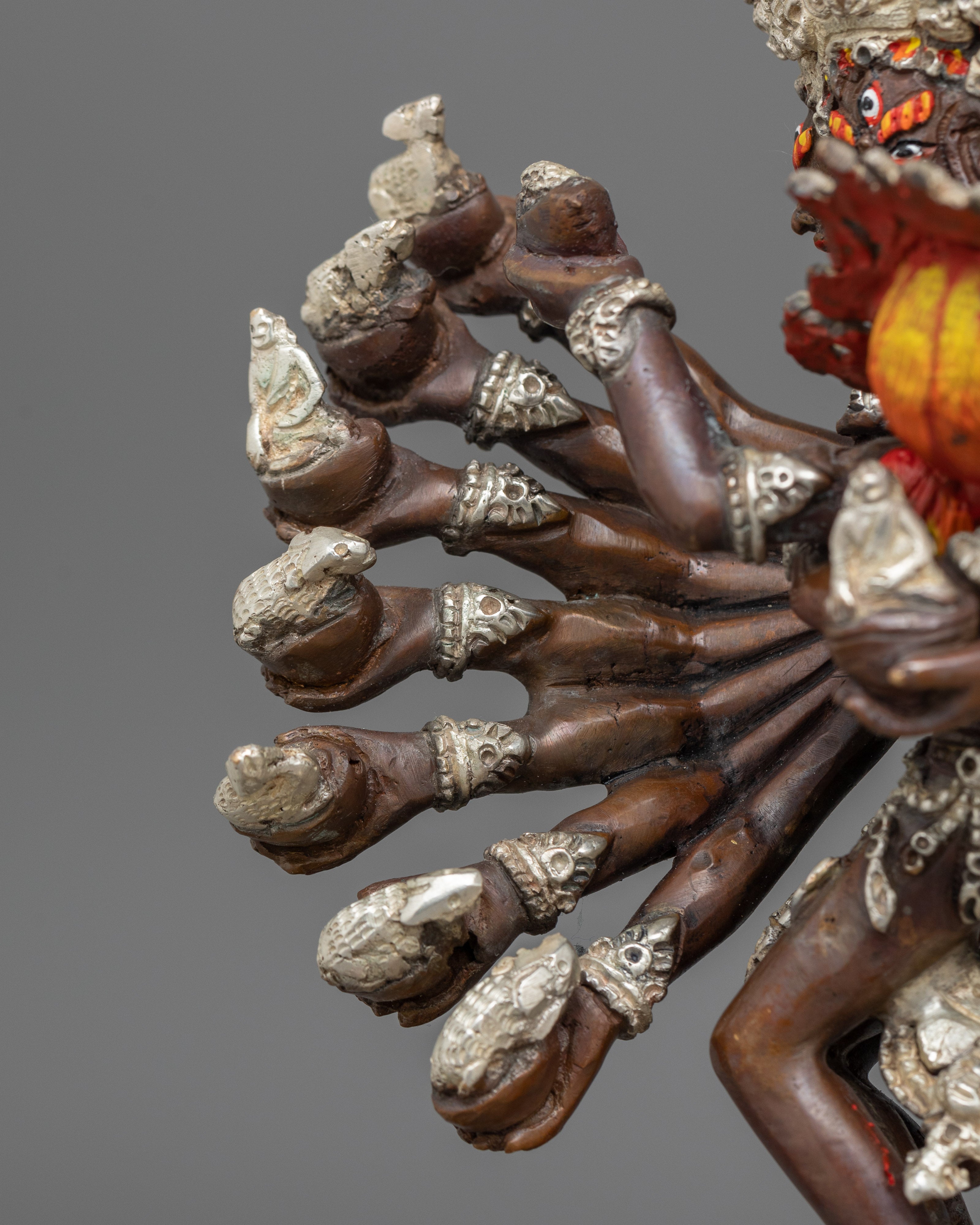 Hevajra Fierce Protector of the Dharma Statue | Wisdom and Compassion with Nairatmya