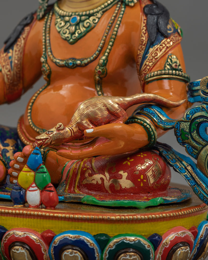 Precious Prosperity Deity Dzambhala Statue | Symbol of Wealth, Prosperity, Protection and Success