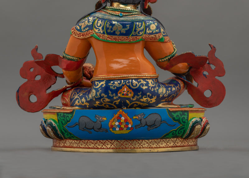 Precious Prosperity Deity Dzambhala Statue | Symbol of Wealth, Prosperity, Protection and Success