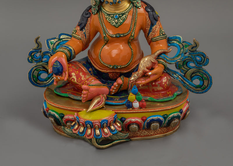 Precious Prosperity Deity Dzambhala Statue | Symbol of Wealth, Prosperity, Protection and Success