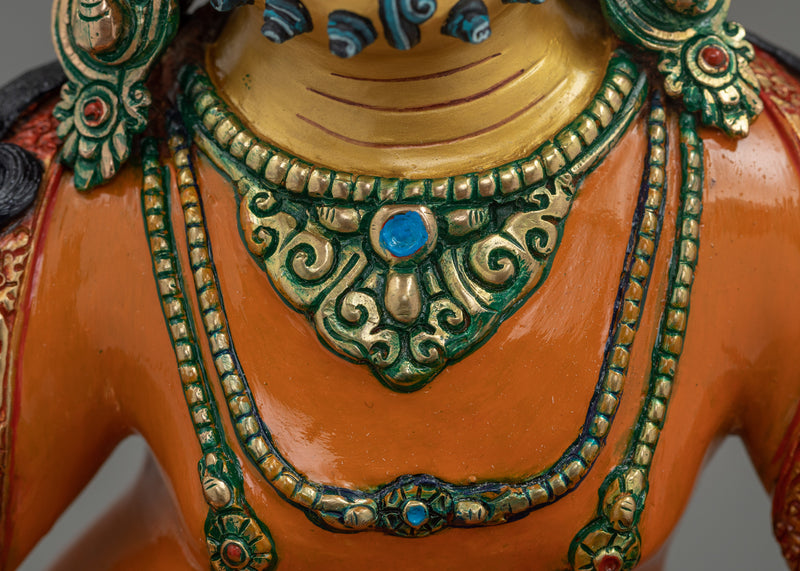 Precious Prosperity Deity Dzambhala Statue | Symbol of Wealth, Prosperity, Protection and Success