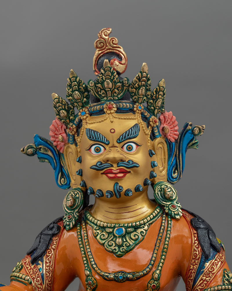 Precious Prosperity Deity Dzambhala Statue | Symbol of Wealth, Prosperity, Protection and Success
