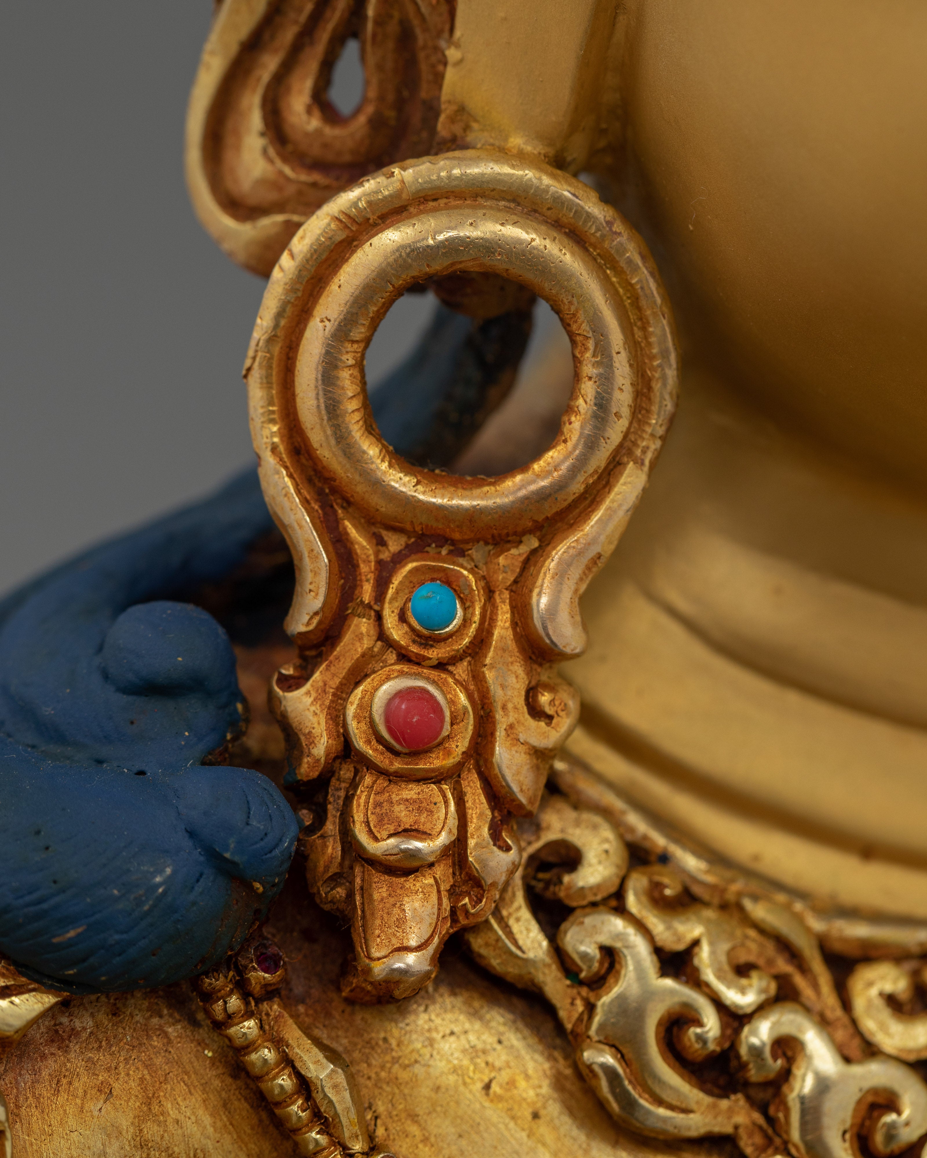 Sacred Manjushri Guardian of Wisdom Statue |  Symbol of Knowledge and Enlightenment