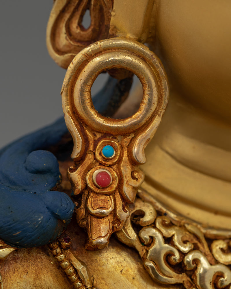 Sacred Manjushri Guardian of Wisdom Statue |  Symbol of Knowledge and Enlightenment