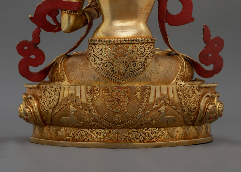 Sacred Manjushri Guardian of Wisdom Statue |  Symbol of Knowledge and Enlightenment