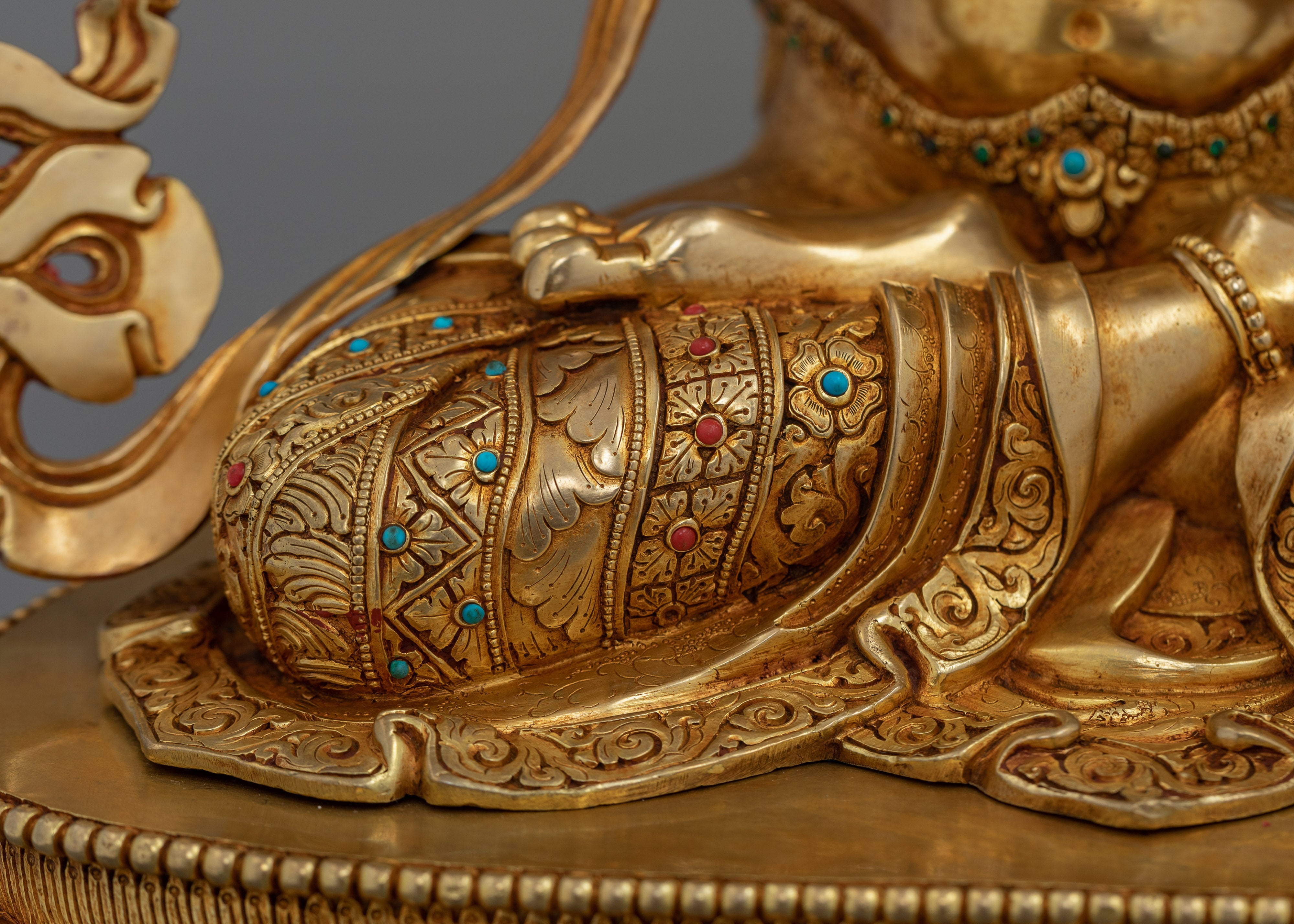 Sacred Manjushri Guardian of Wisdom Statue |  Symbol of Knowledge and Enlightenment