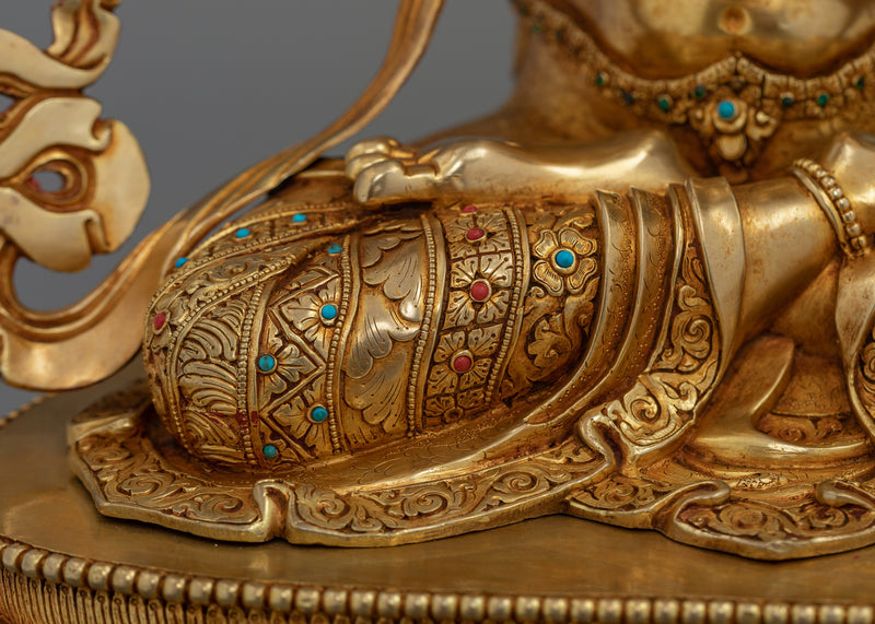 Sacred Manjushri Guardian of Wisdom Statue |  Symbol of Knowledge and Enlightenment