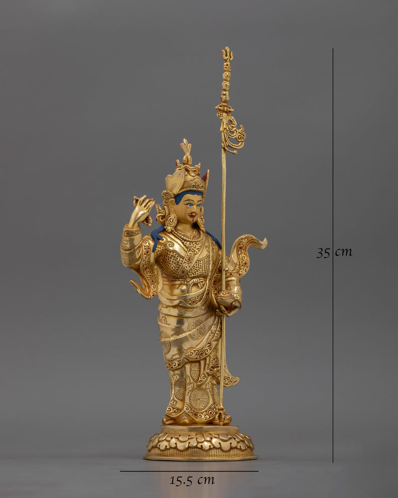 traditional-standing-guru-rinpoche-statue