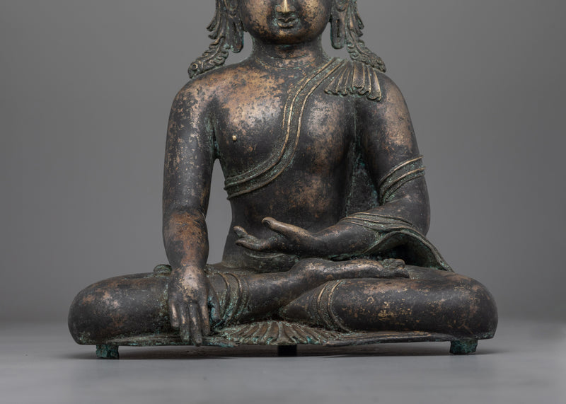 Serene Shakyamuni Enlightened Buddha | Symbol of Tranquility and Enlightenment
