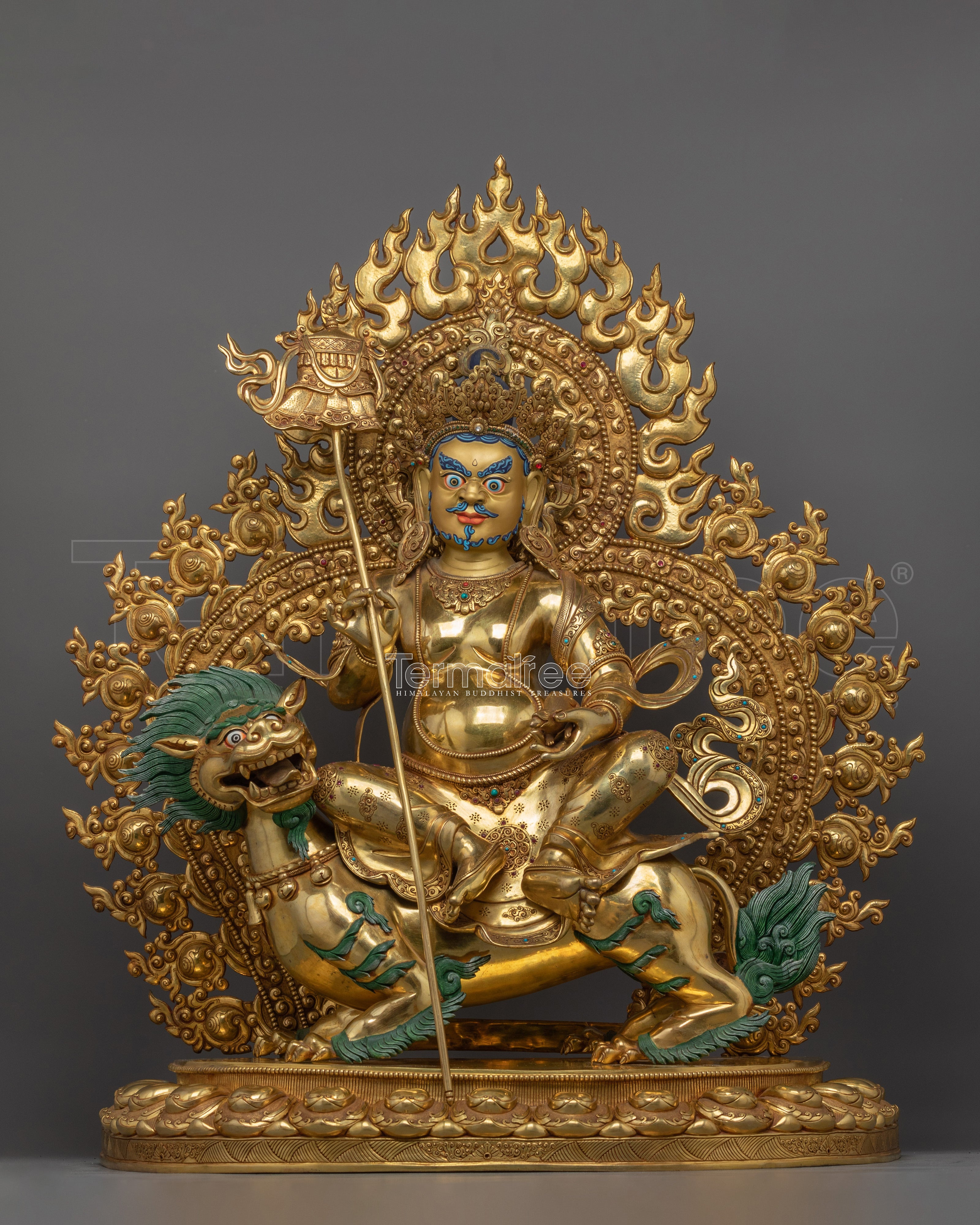 Lord of Wealth Namtoshe Statue | Enlightened Prosperity Art