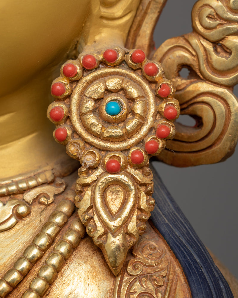 Green Tara Bodhisattva Goddess Statue | Compassionate Dharma Protector