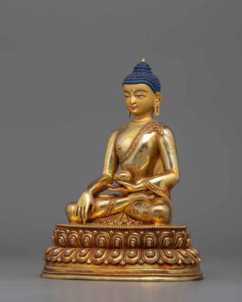Shakyamuni Buddha in Meditation Posture | Symbol of Enlightenment
