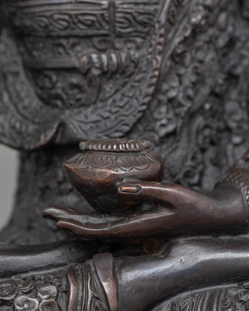 Shakyamuni Buddha in Bhumisparsha Mudra | Symbol of Enlightenment