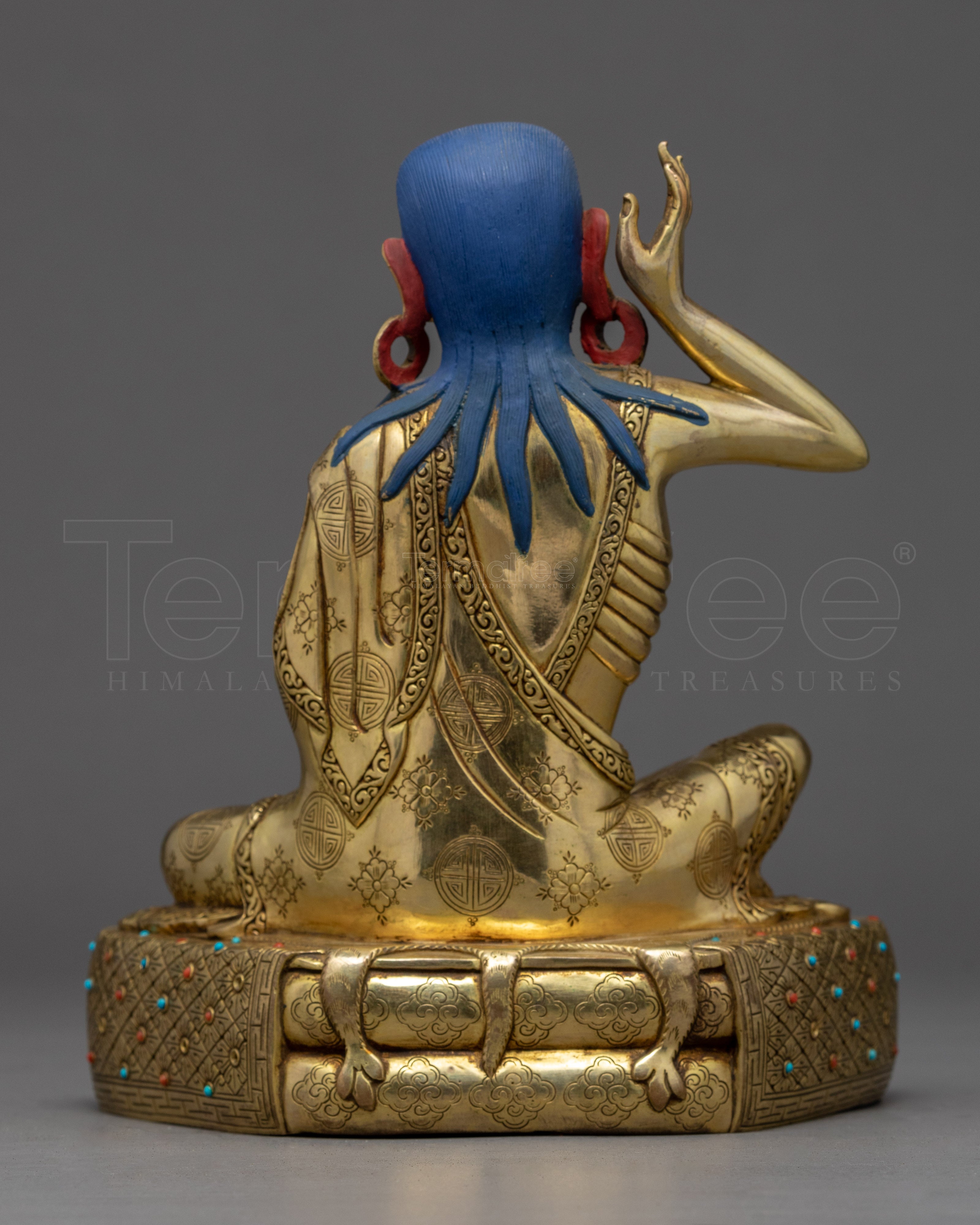 Milarepa Statue | Traditional Buddhist Master Sculpture