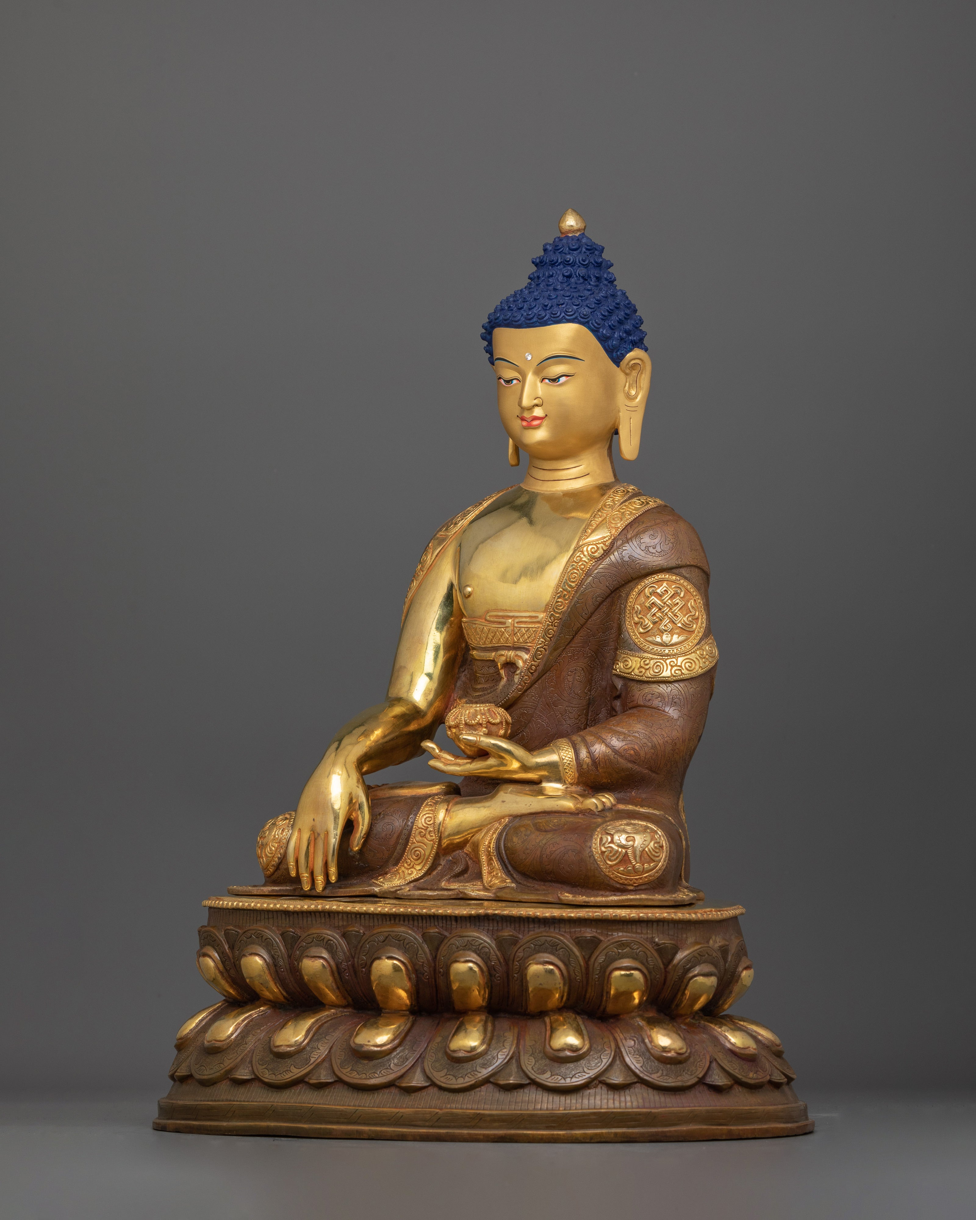 Buddhist Tradition Shakyamuni Buddha Scupture | Tibetan Buddhism Art