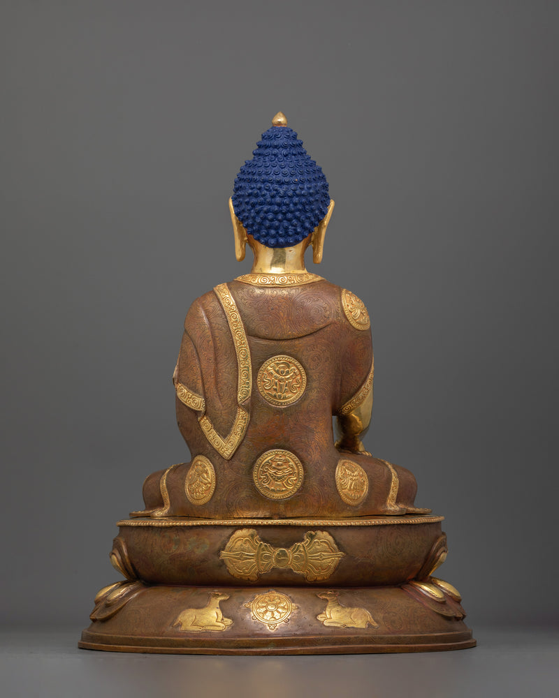 Buddhist Tradition Shakyamuni Buddha Scupture | Tibetan Buddhism Art