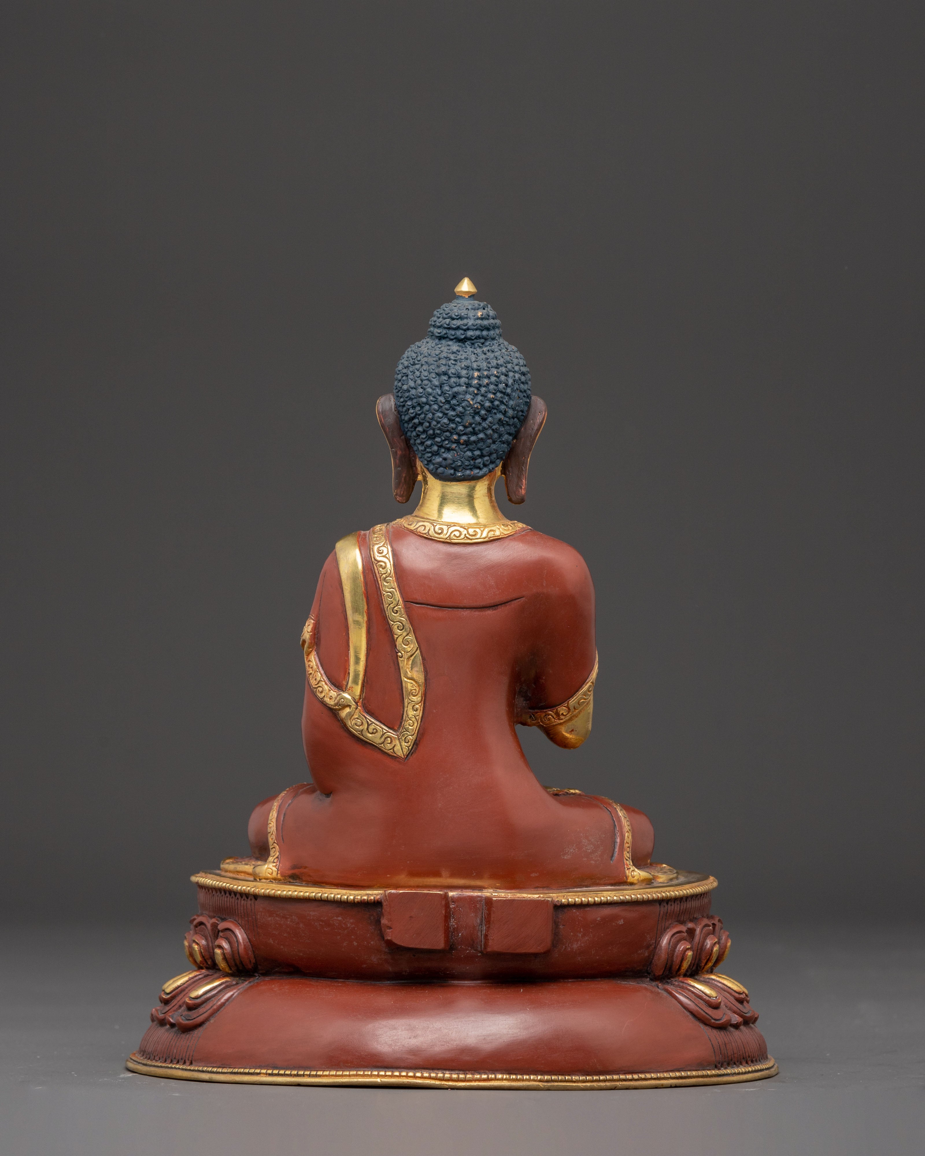 Handmade Amoghasiddhi Artwork | Symbol of Boundless Wisdom