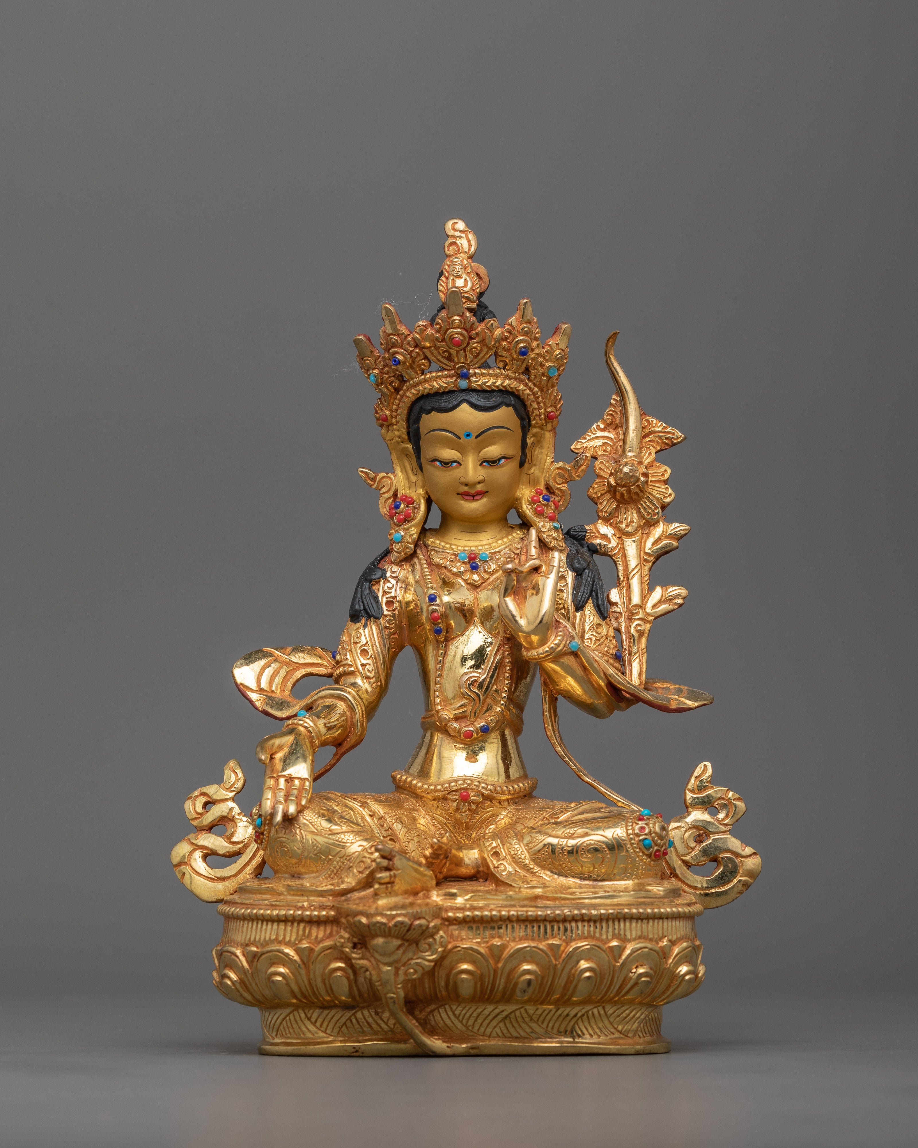 Tibetan Buddhism Sacred 21 Tara Set | Divine Collection of Spiritual Protection Statues
